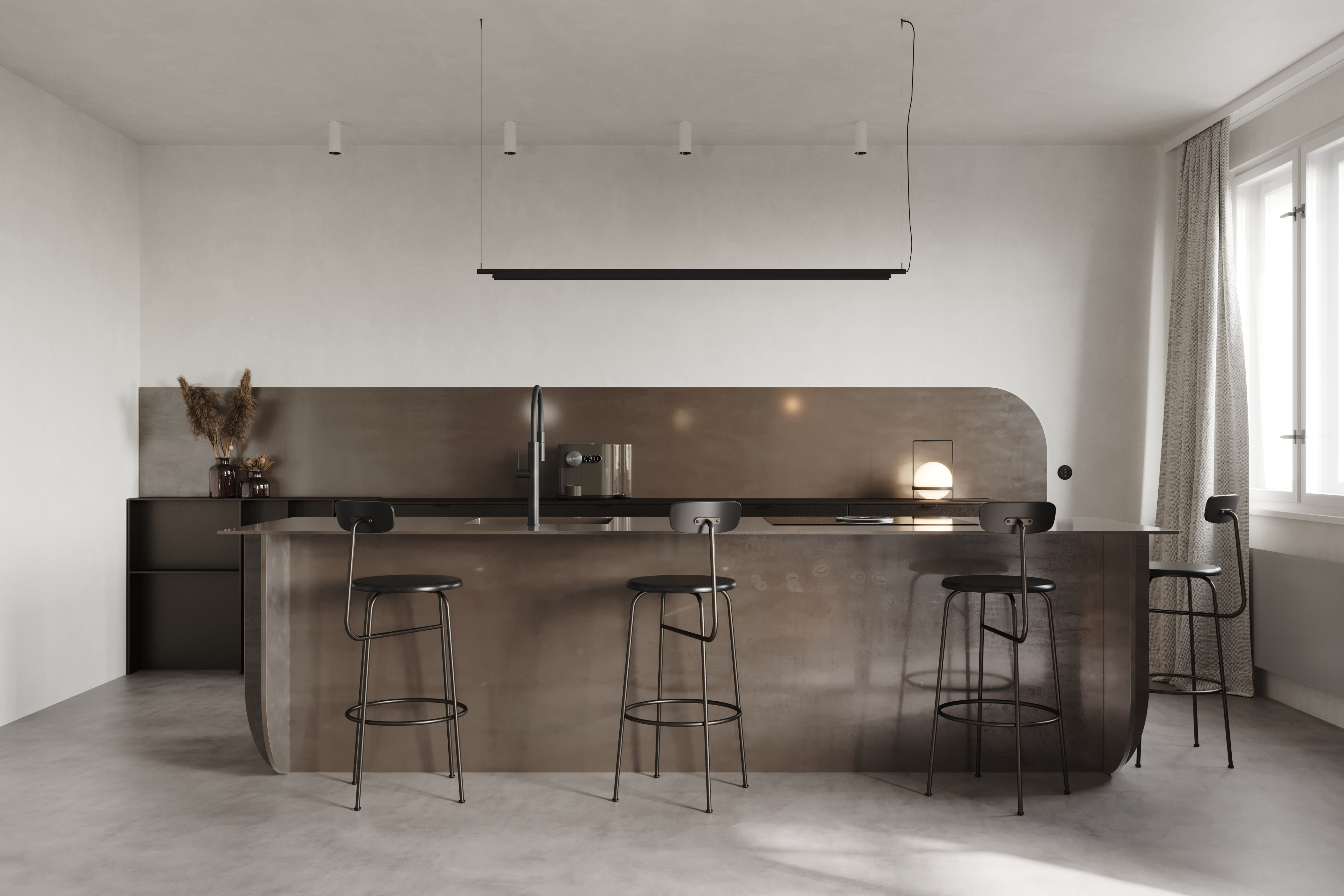 个性化定制，98 平米空间的创意演绎-12