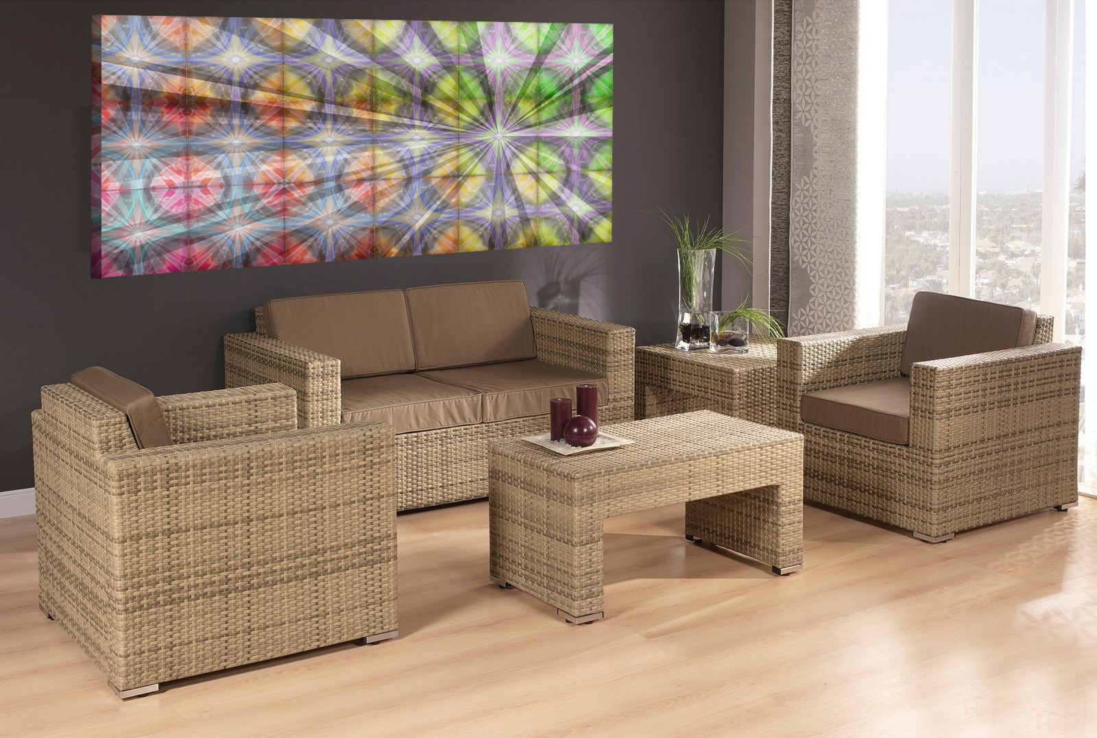 艺术面板打造现代室内空间-12