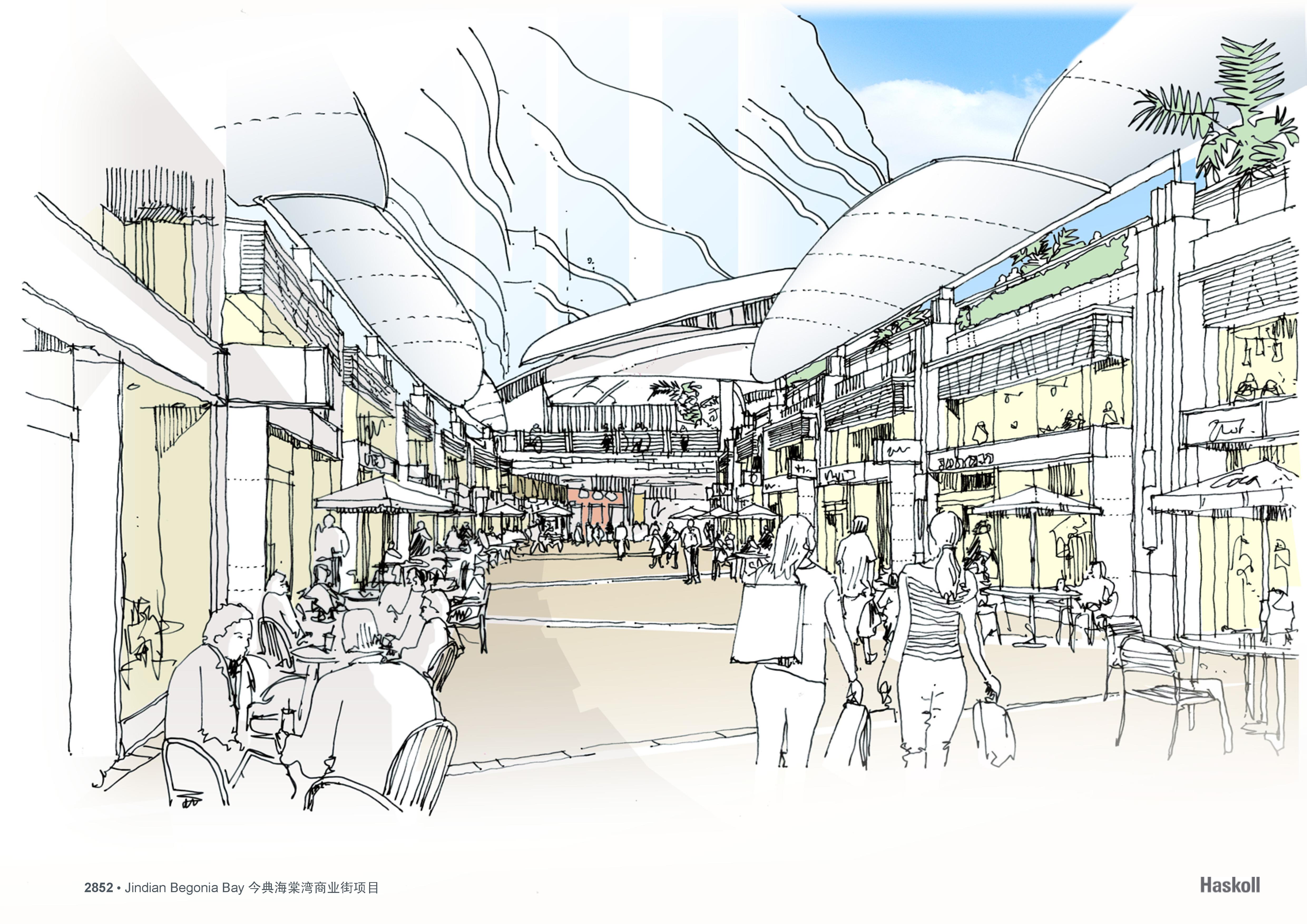 Haskoll  今典海棠湾酒店配套购物中心室内方案设计-63