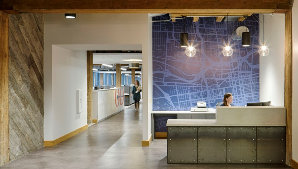 ODW Logistics 打造复古与现代交融的总部办公室-1