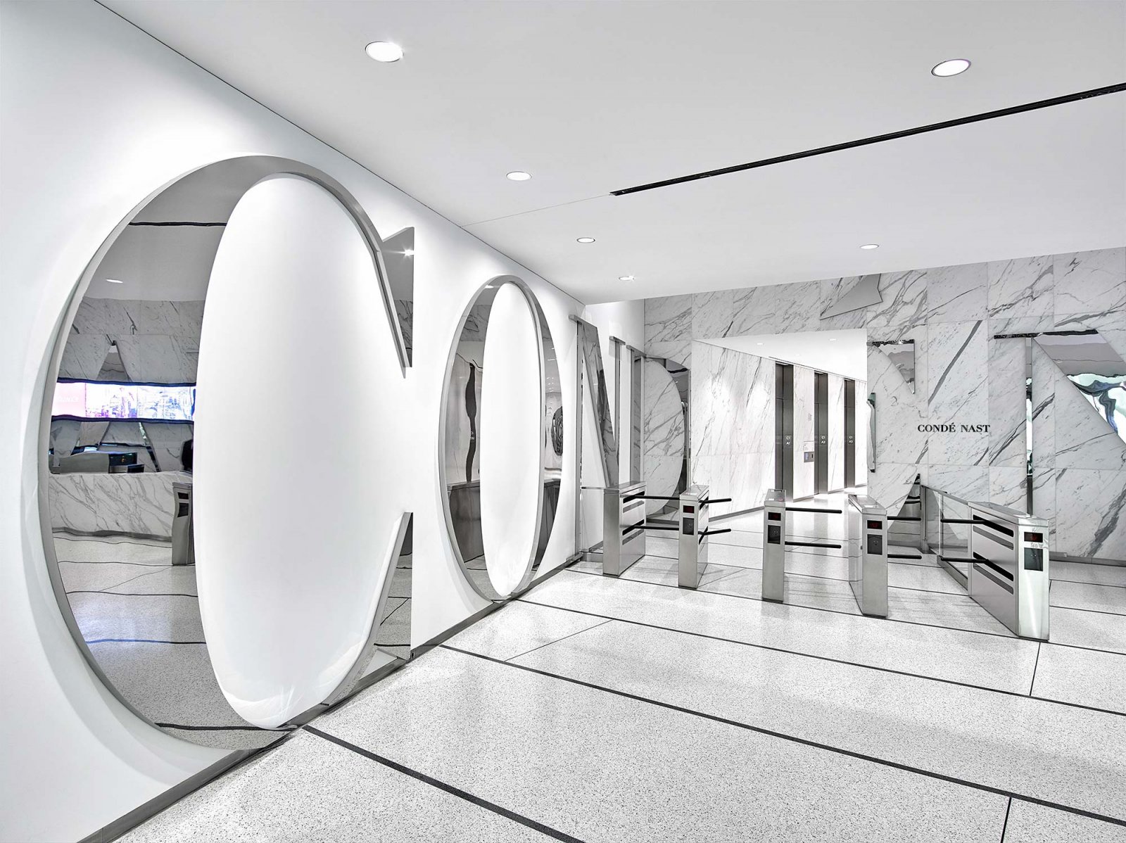 纽约世贸中心 Gensler 设计 时尚杂志办公空间-11