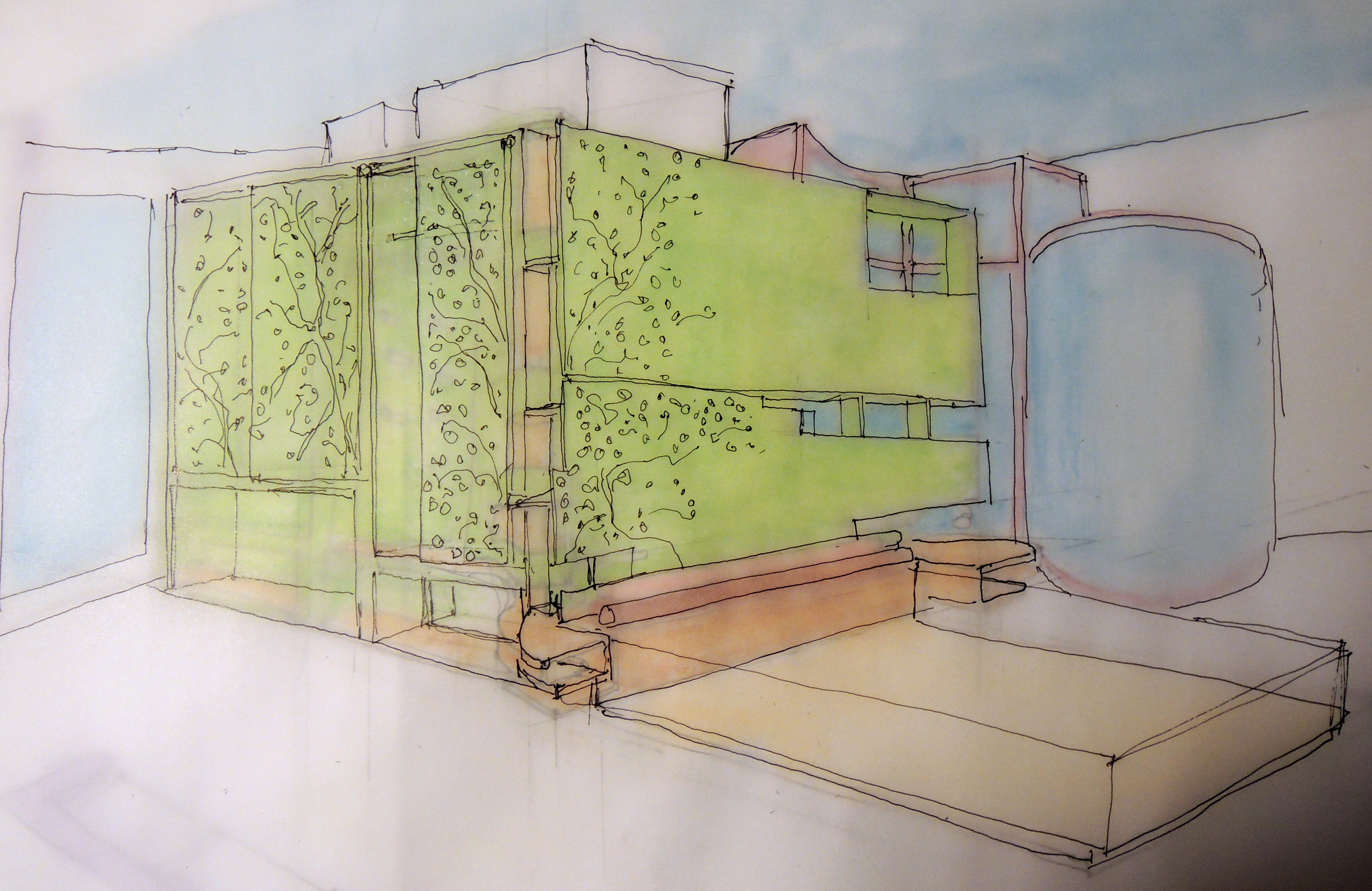 意式酒店设计 | 集成衣柜与景观浴室，打造 55 平米宽敞空间-3