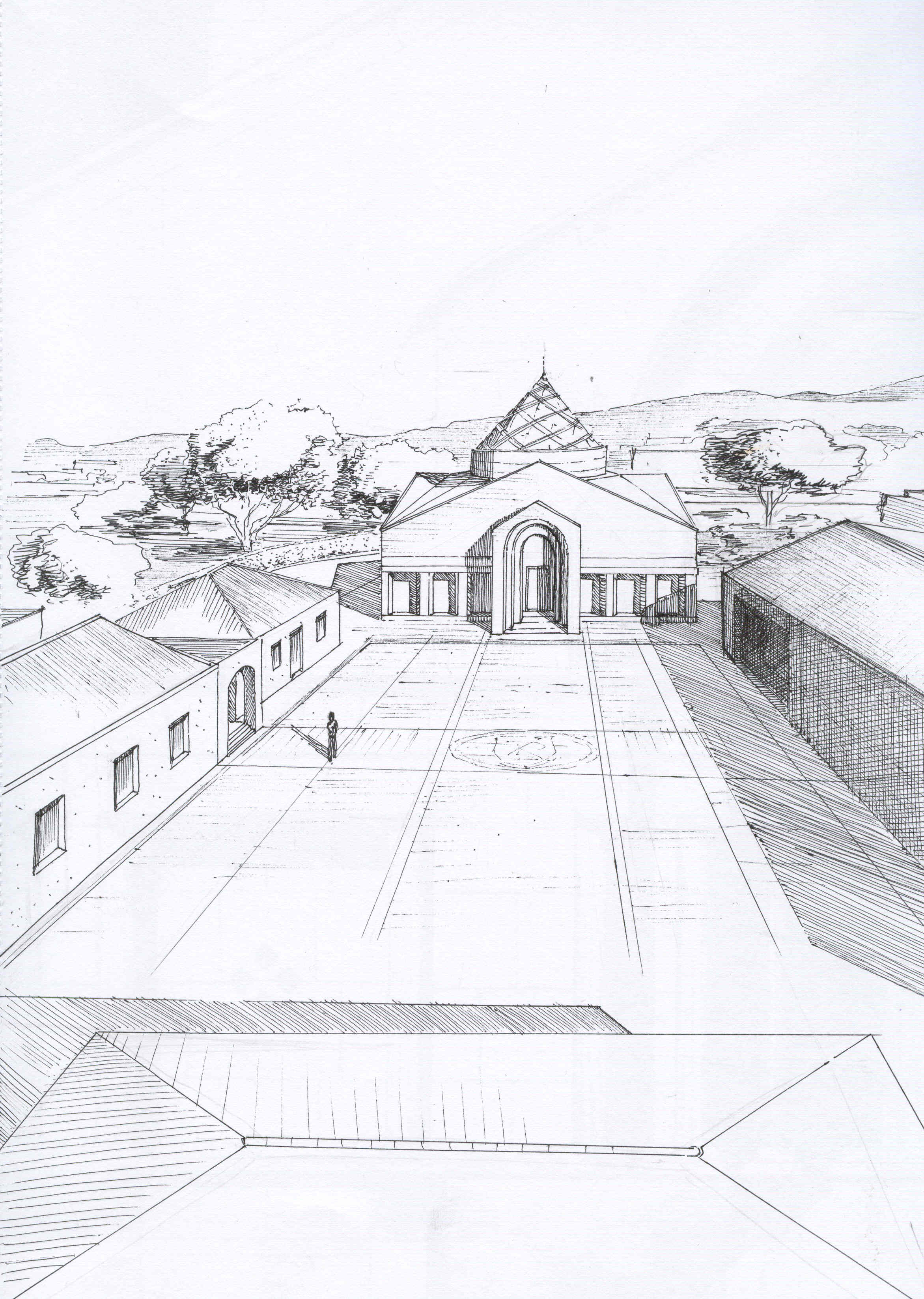 未实现的教堂设计 | 四圣冠图腾-4