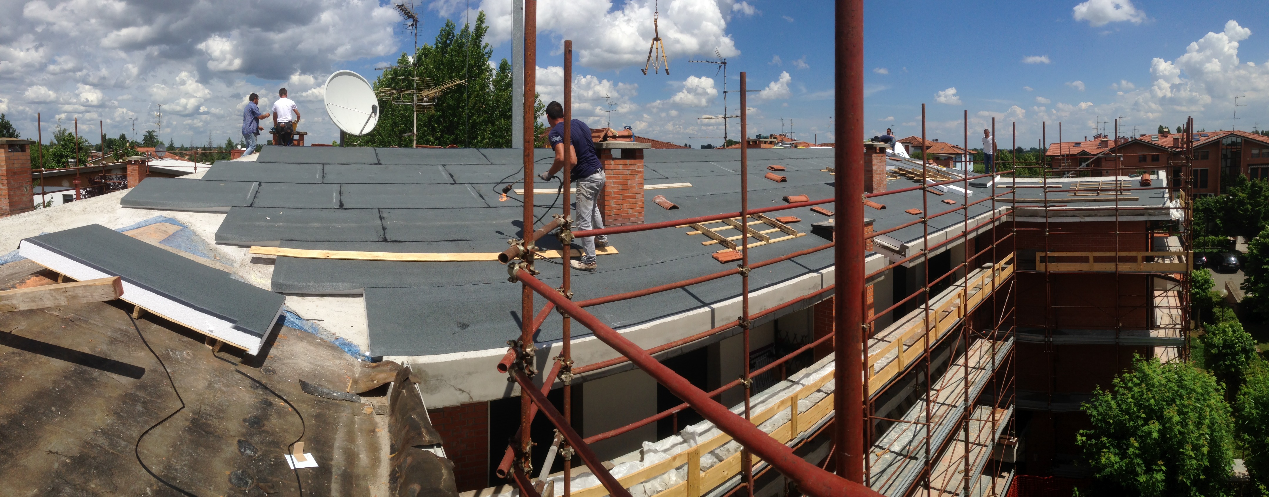 翻新屋顶的节能改造 · 意大利 San Pietro in Casale 多户住宅案例-33