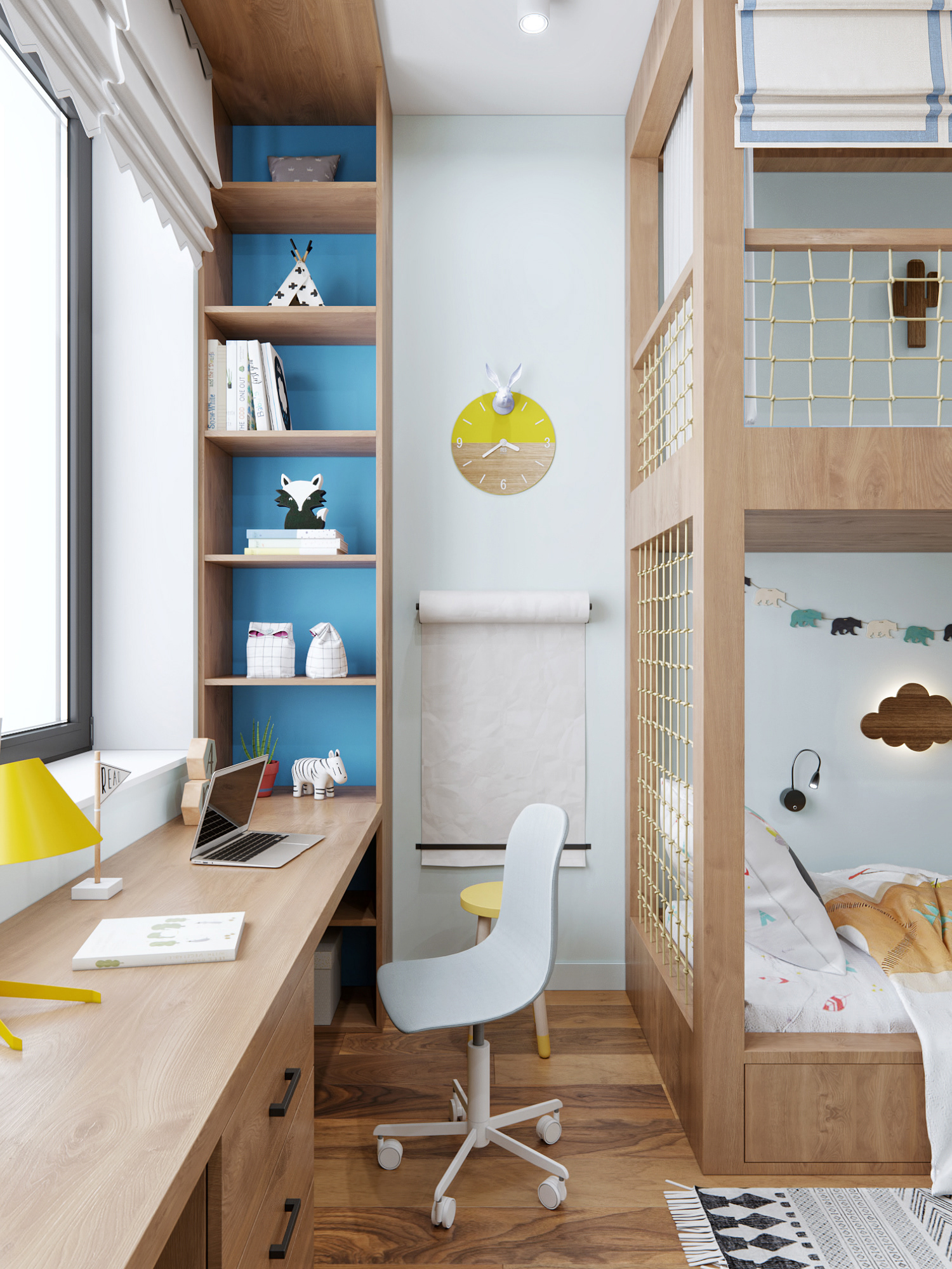 莫斯科 116 平米暗黑系室内设计-22