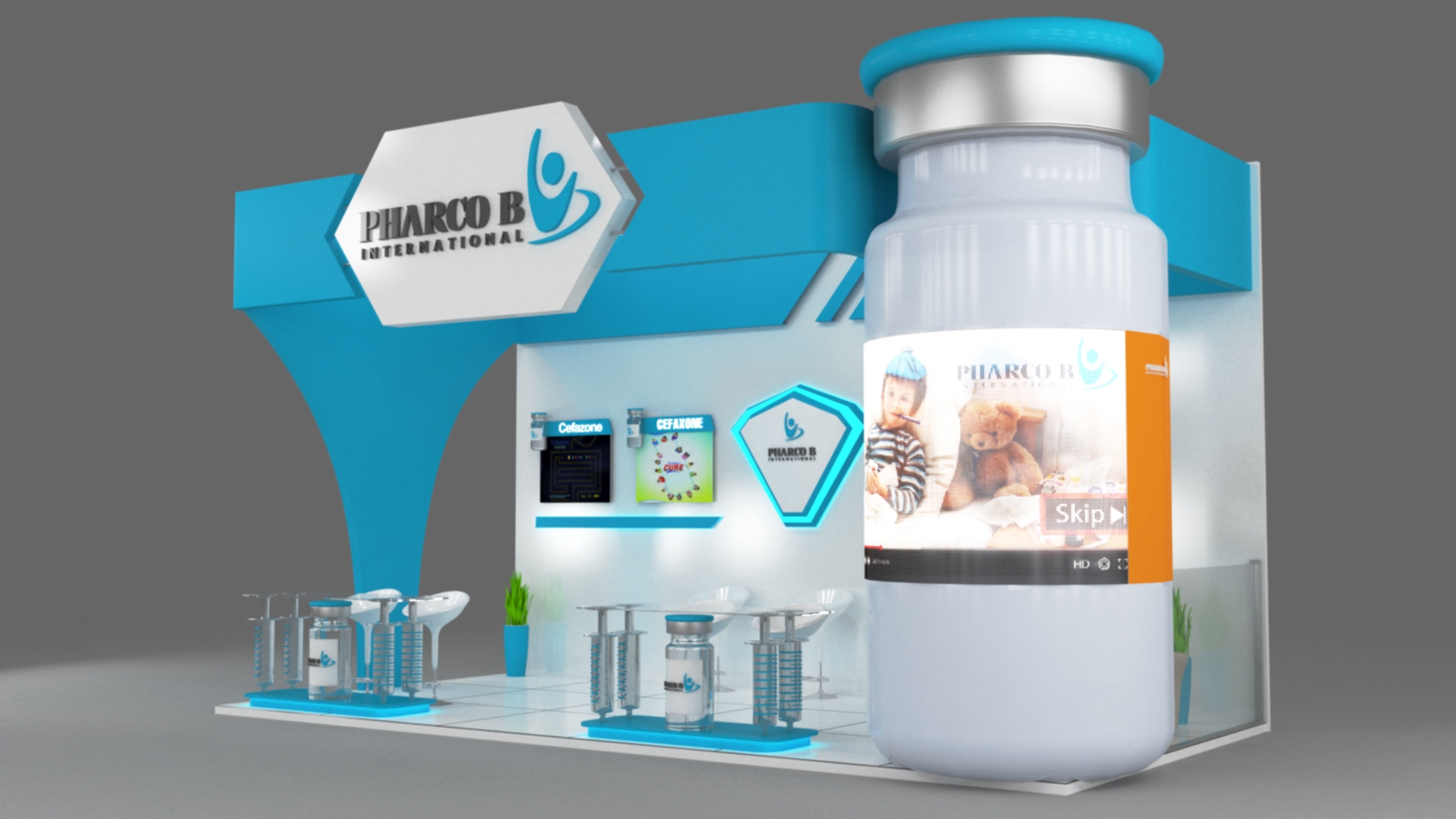 PHARCO B 国际展台 | 简约现代的设计魅力-2