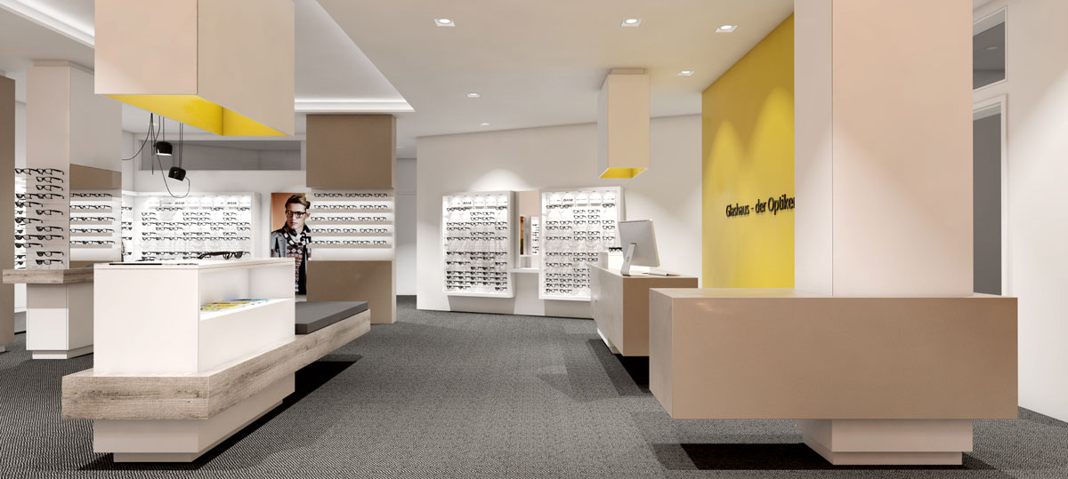 汉堡的眼镜光学商店装修-5