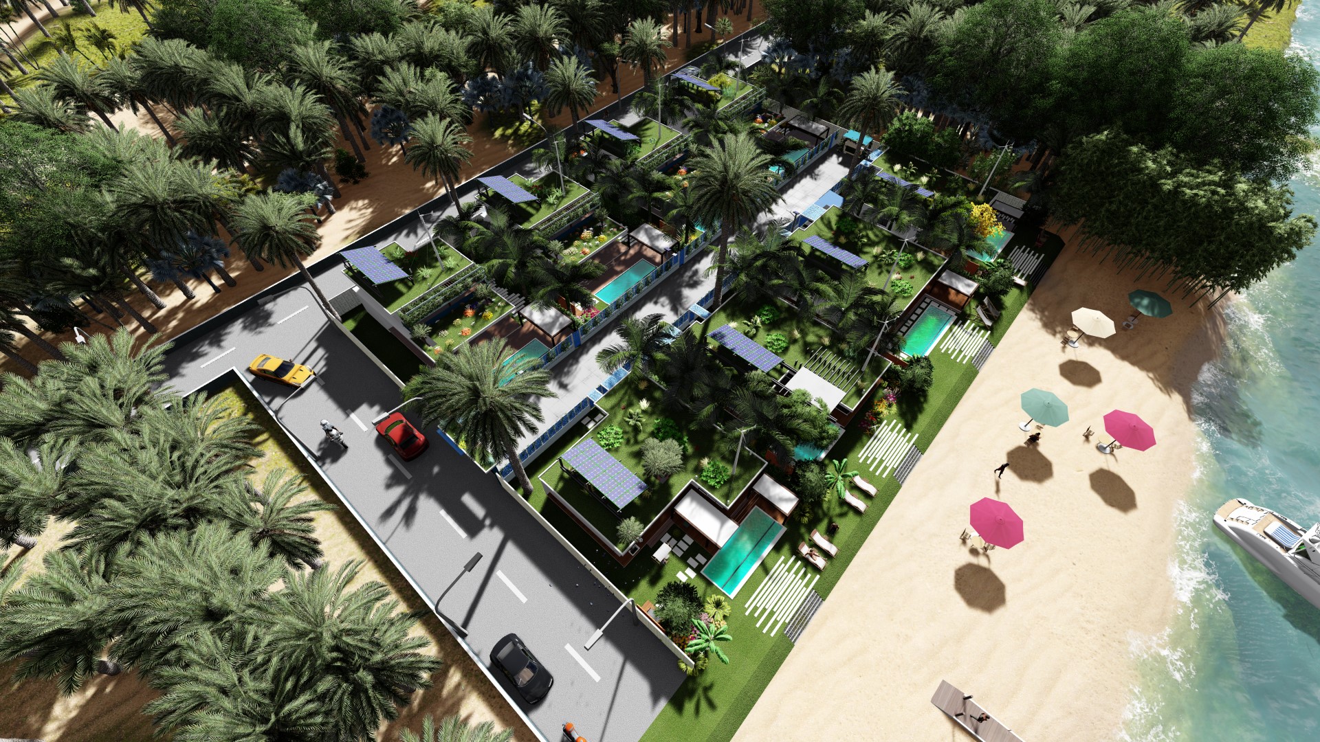 生态环保的法国 Bregbo 别墅区-7