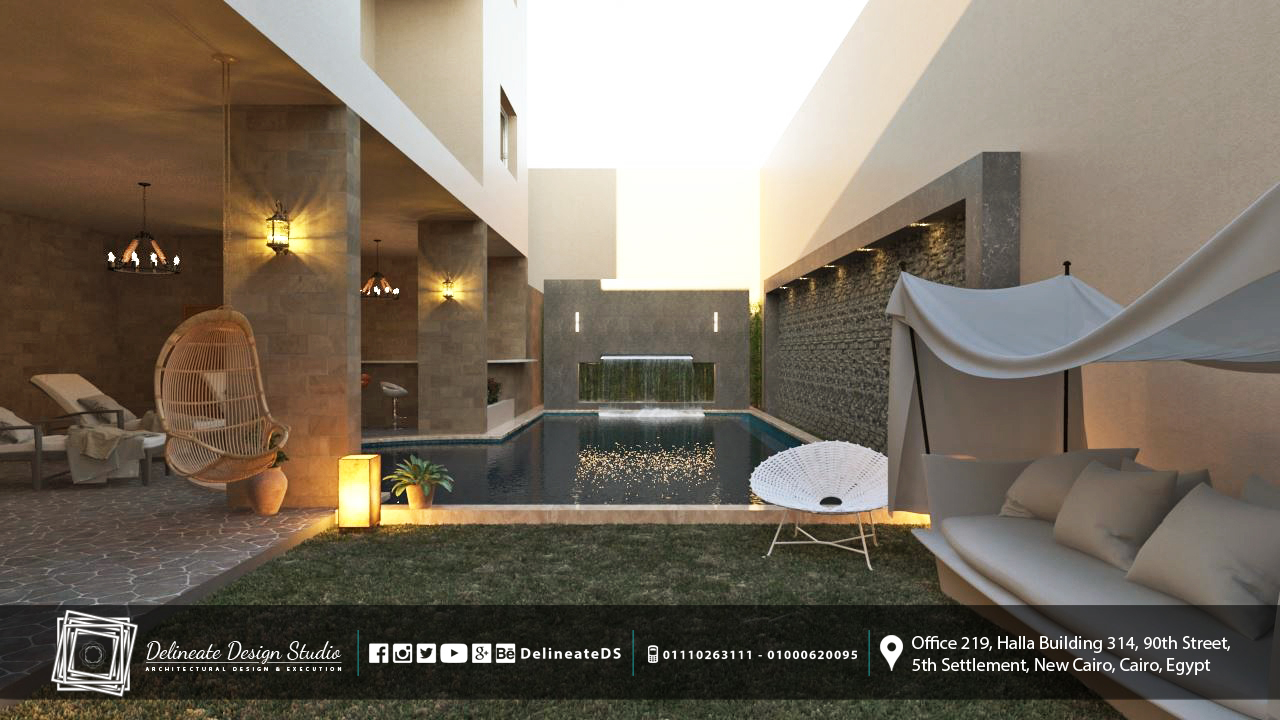 新开罗别墅 | 现代宜居的室内外设计-52