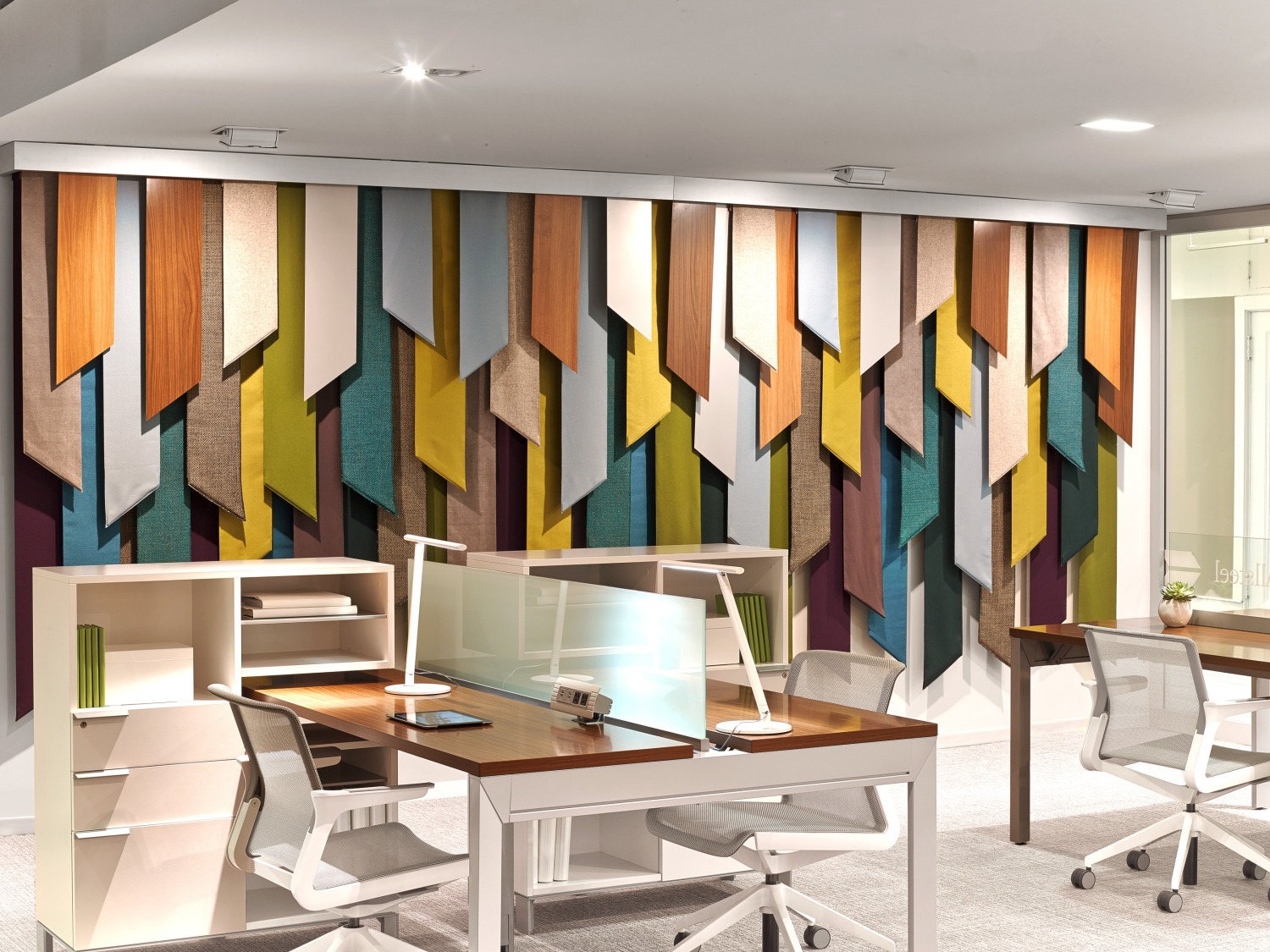 芝加哥 Allsteel 展厅环境图形设计-7