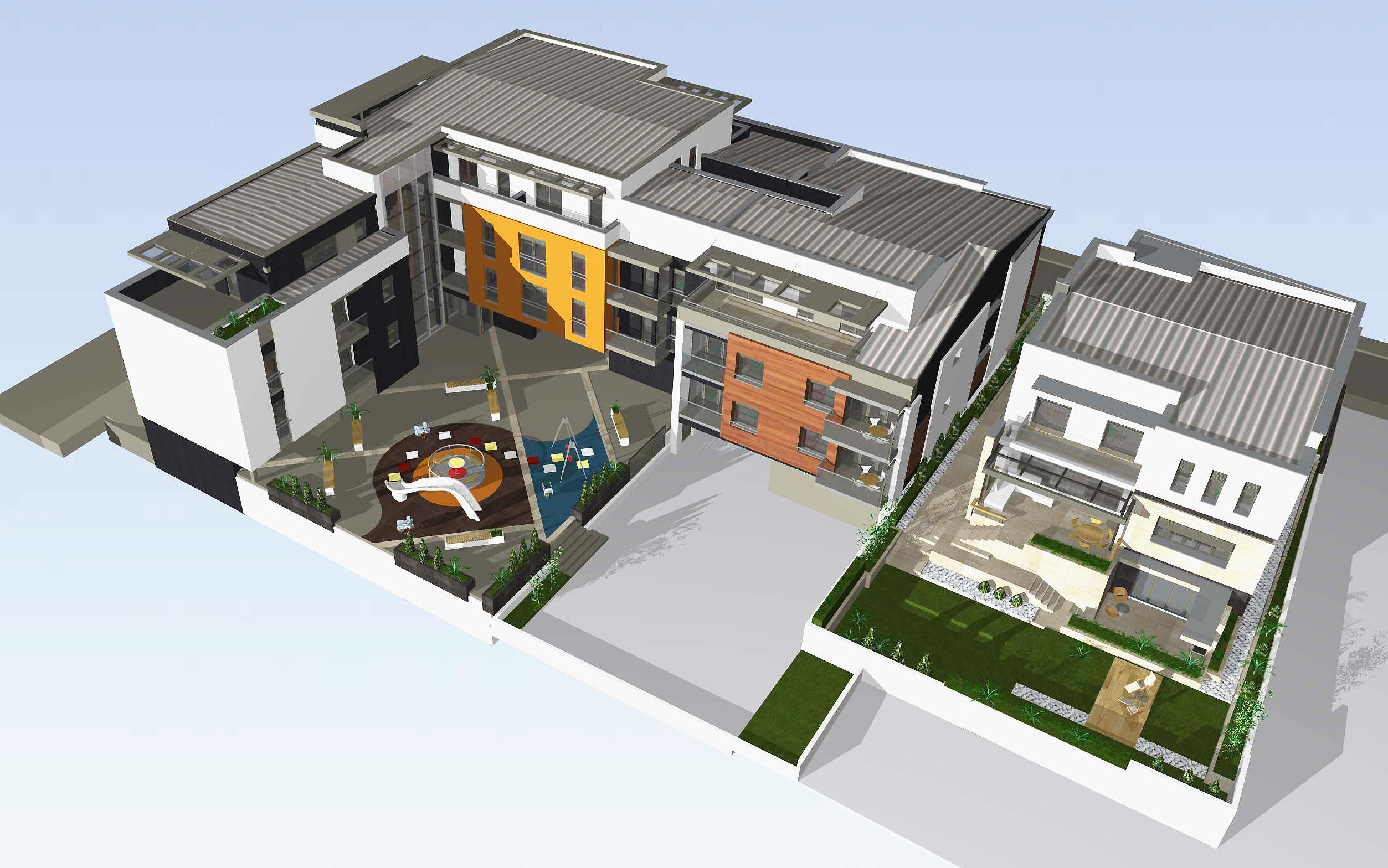 2020 年完工的 7 套公寓楼 | 社会住房的新典范-9