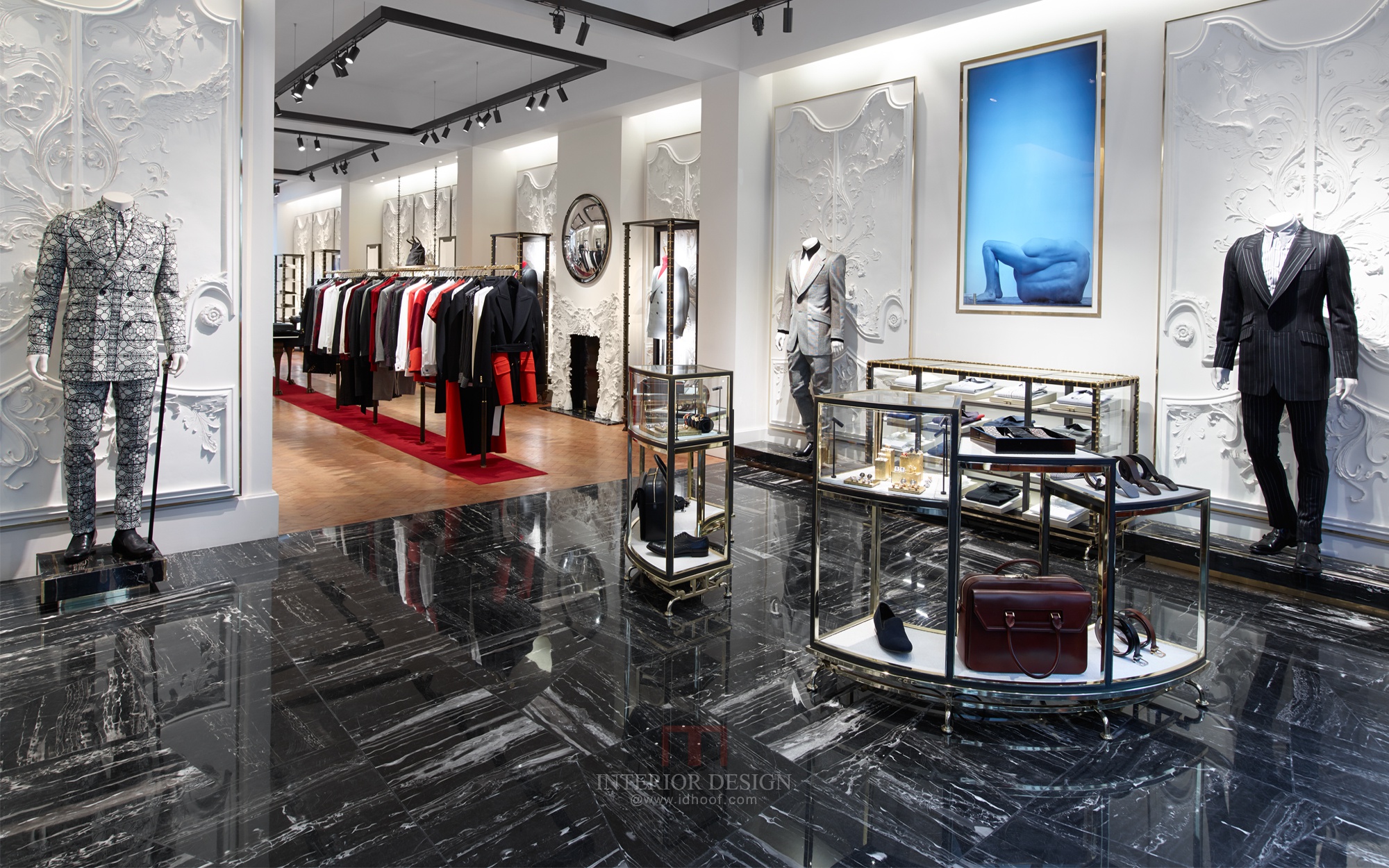 商店 McQueen David Collins 服装 A-9