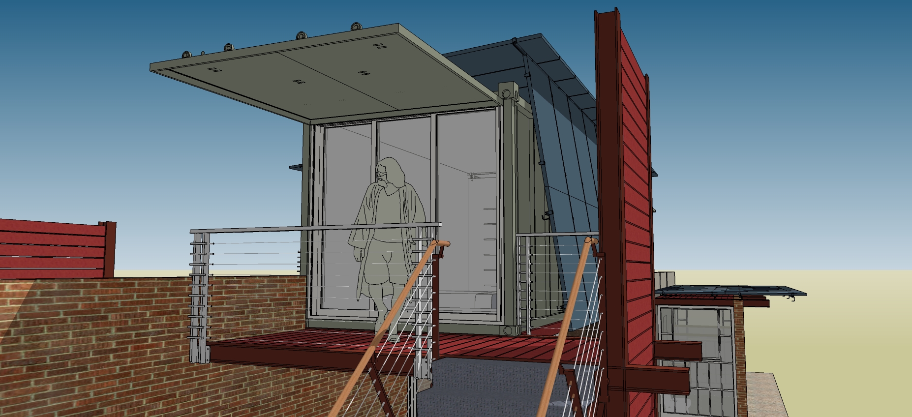 集装箱乡村海景房-11