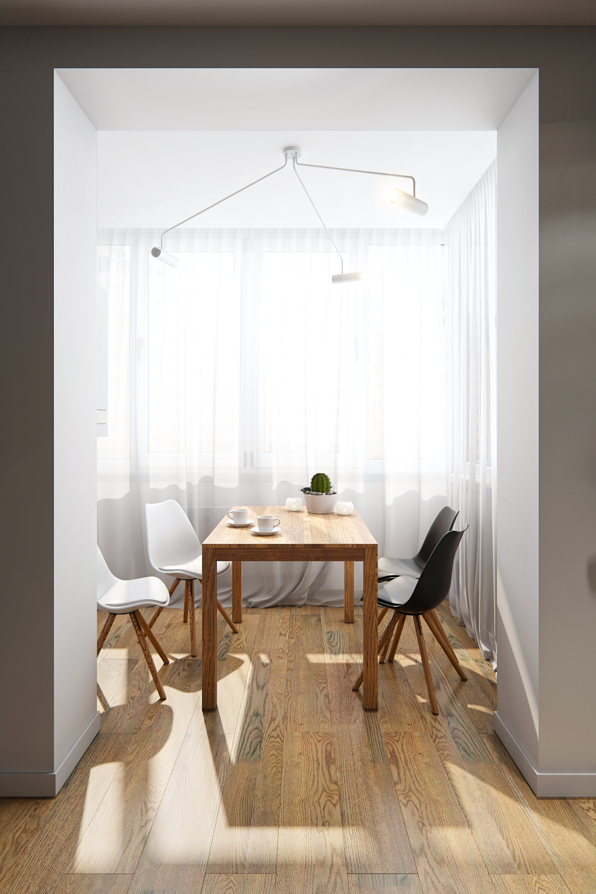 2017 年乌克兰基辅灰色系室内设计案例-10