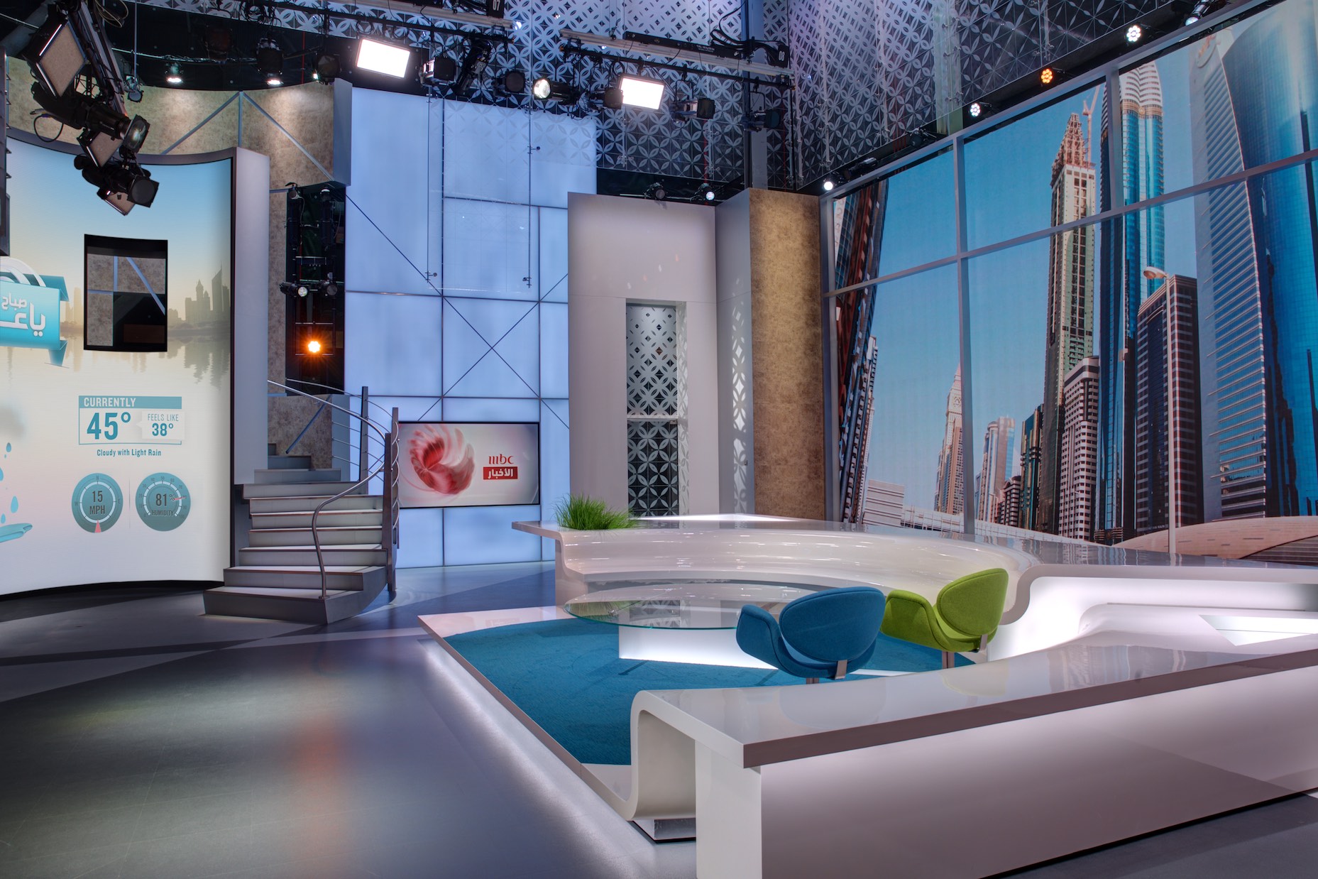 迪拜 MBC 广播演播室-11