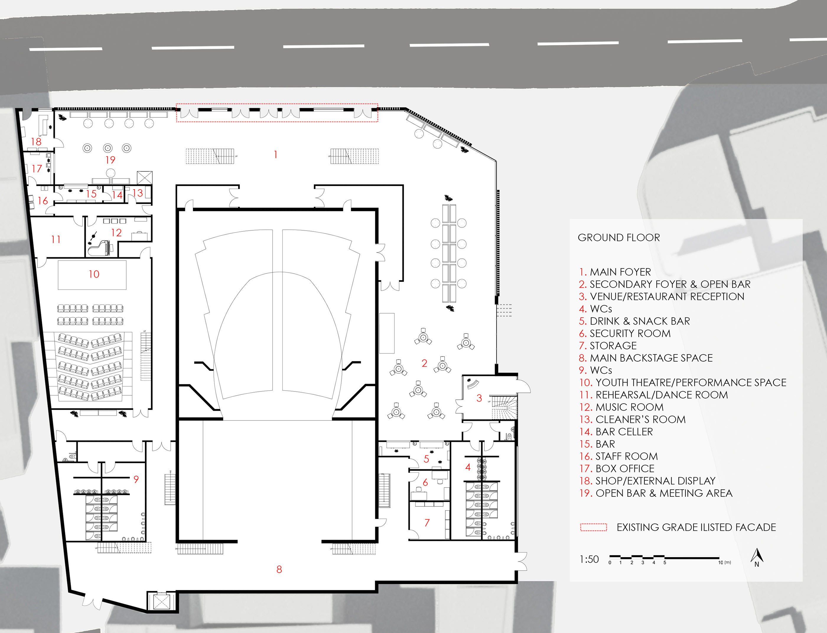 泰恩剧院与歌剧院 | 历史遗迹的新生-18