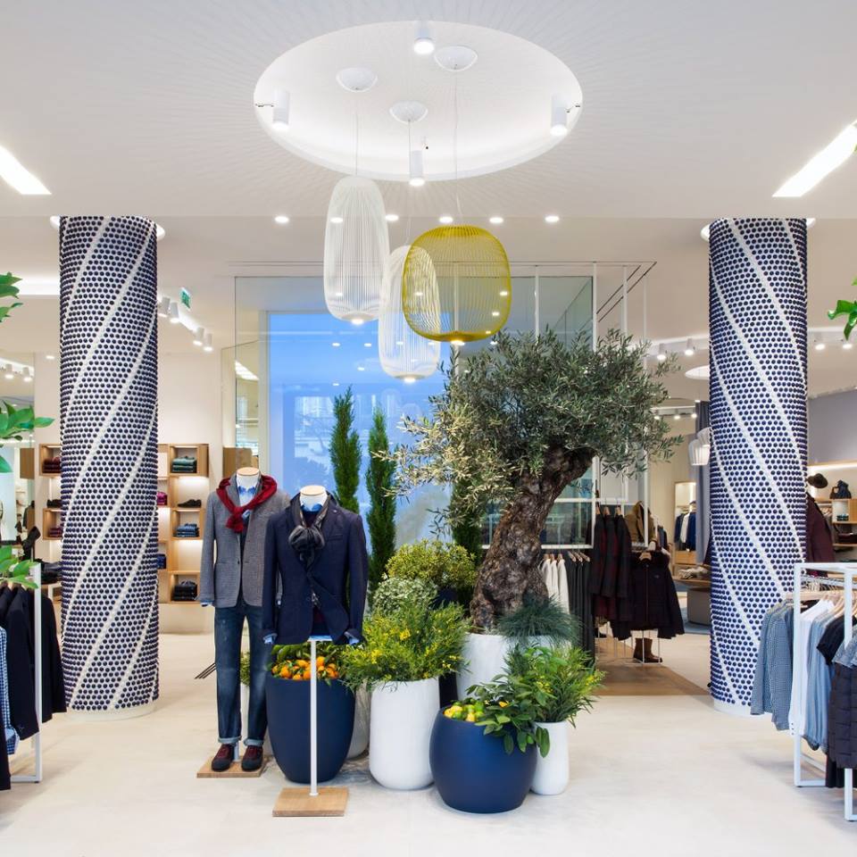 法国 Harmont&Blaine 旗舰店陶瓷点阵装饰-9