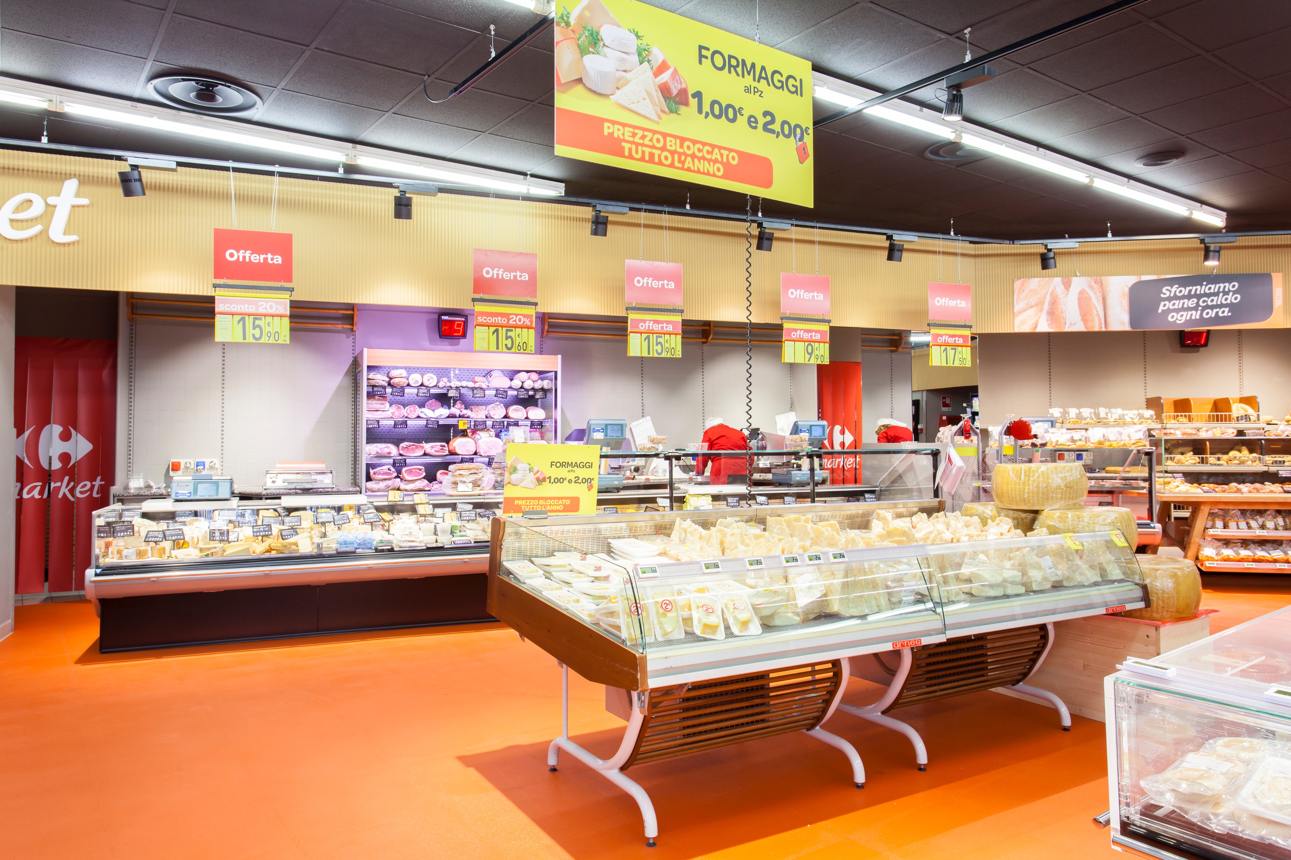 意大利博洛尼亚 Carrefour Market 超市室内设计案例-12