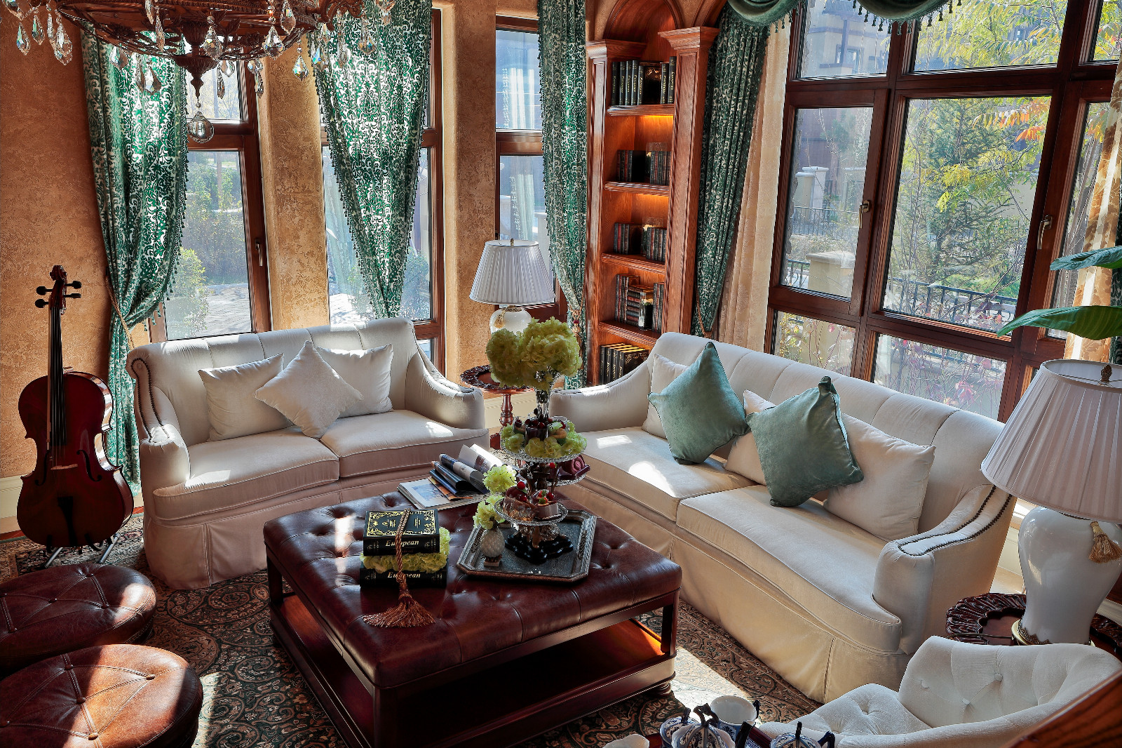 新疆中航翡翠城 6101 栋联排别墅 C 户型——加州风格的自然优雅-24