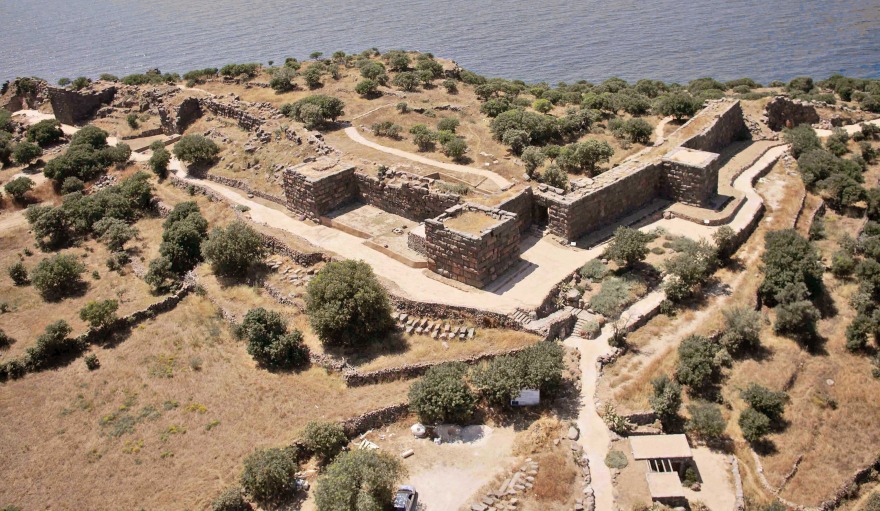 尼西罗斯古城墙景观复原 · 火山黑石的古代防御传奇-2