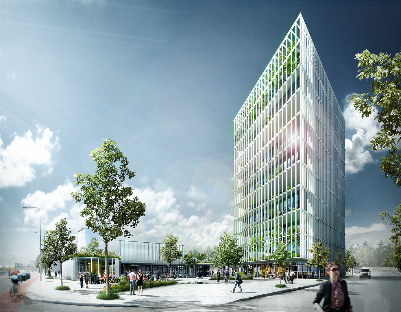 都市绿洲办公空间设计-0