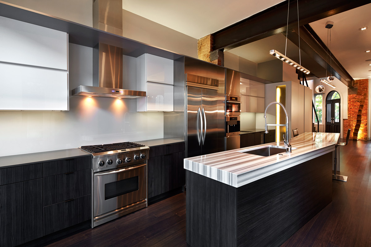 华盛顿特区科克罗恩住宅，现代温馨的聚会空间-5