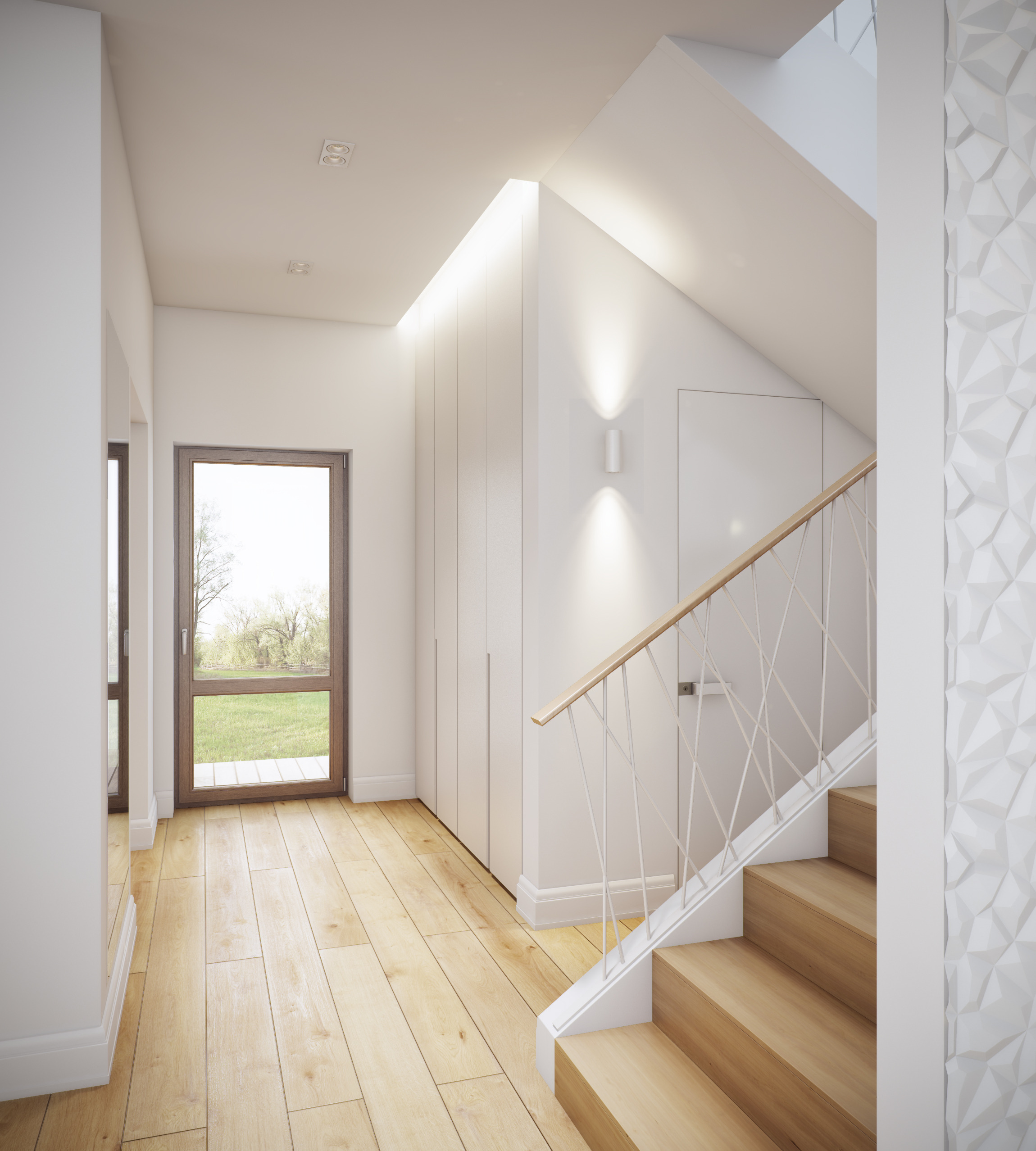 莫斯科郊区别墅时尚室内设计-5