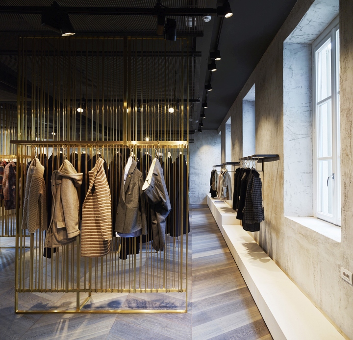 米兰Lardini男装服装概念专卖店空间创意设计-6