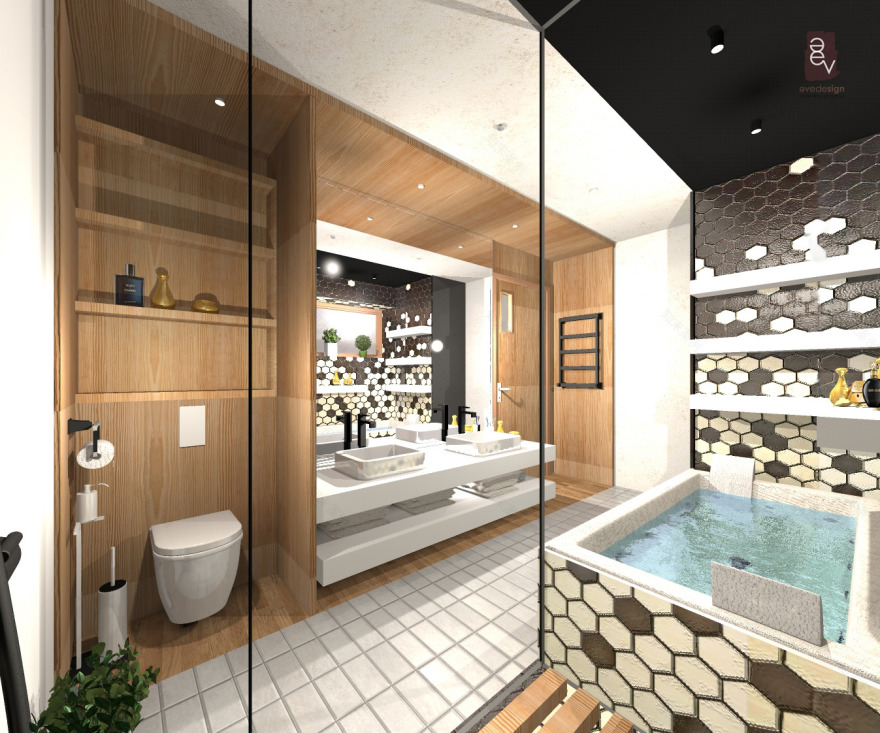 黑白极简别墅设计,展现空间纯粹之美-16