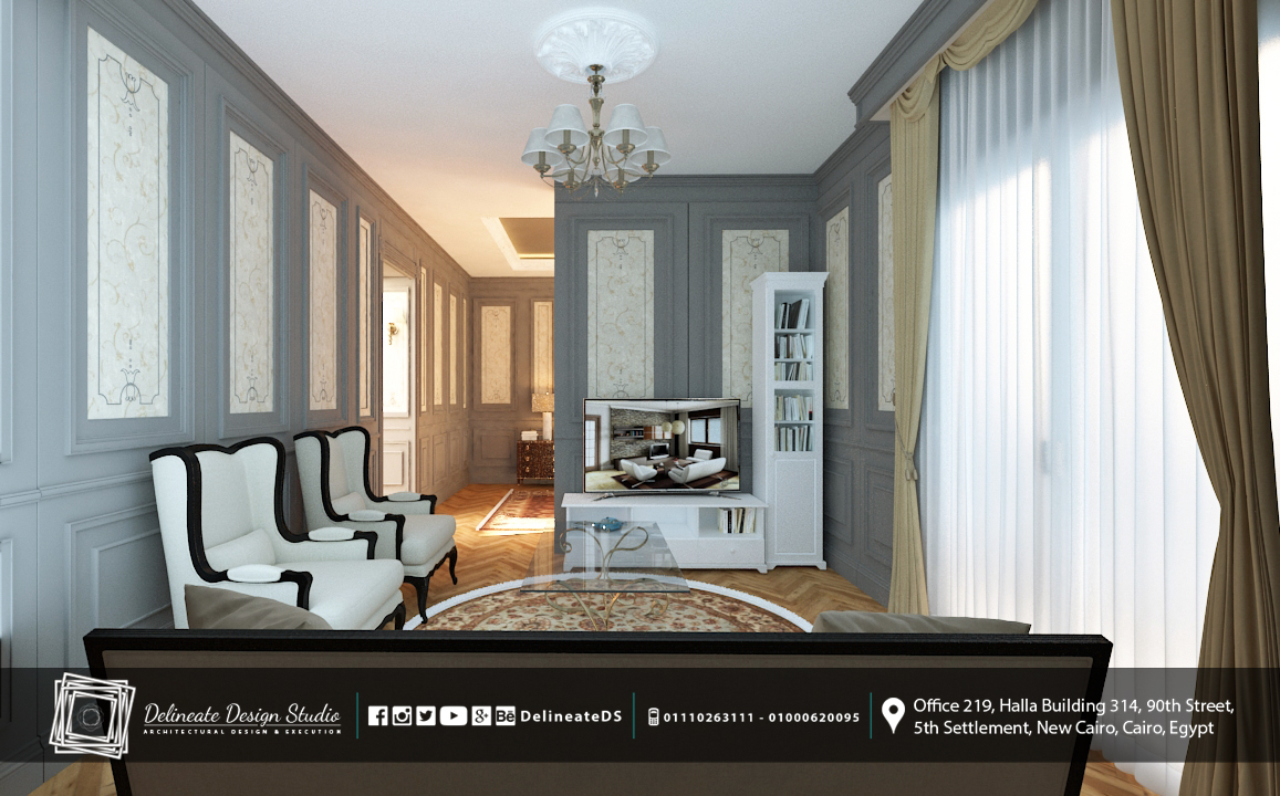 新开罗别墅 | 现代宜居的室内外设计-41