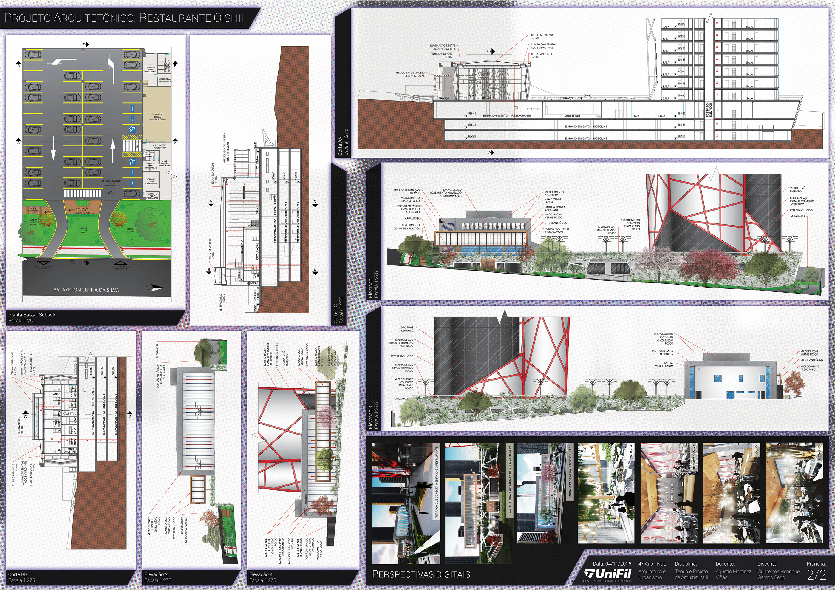 巴西风情餐厅设计-14