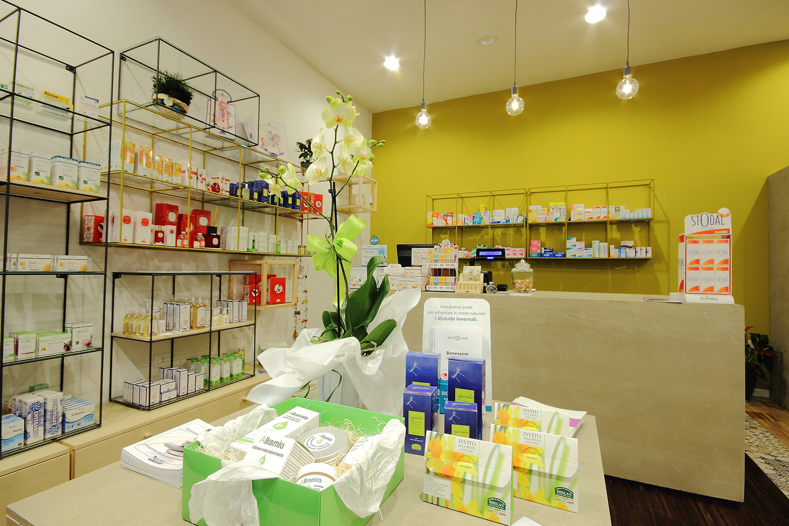 2015 年完成的 Parafarmacia Alkemia 药店室内设计案例-3