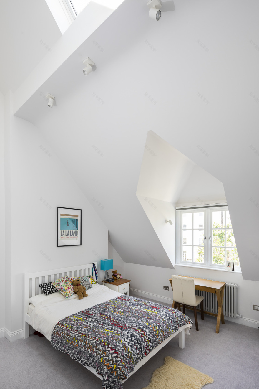 伦敦西 Hampstead 中心地带的 detached house 翻新-19