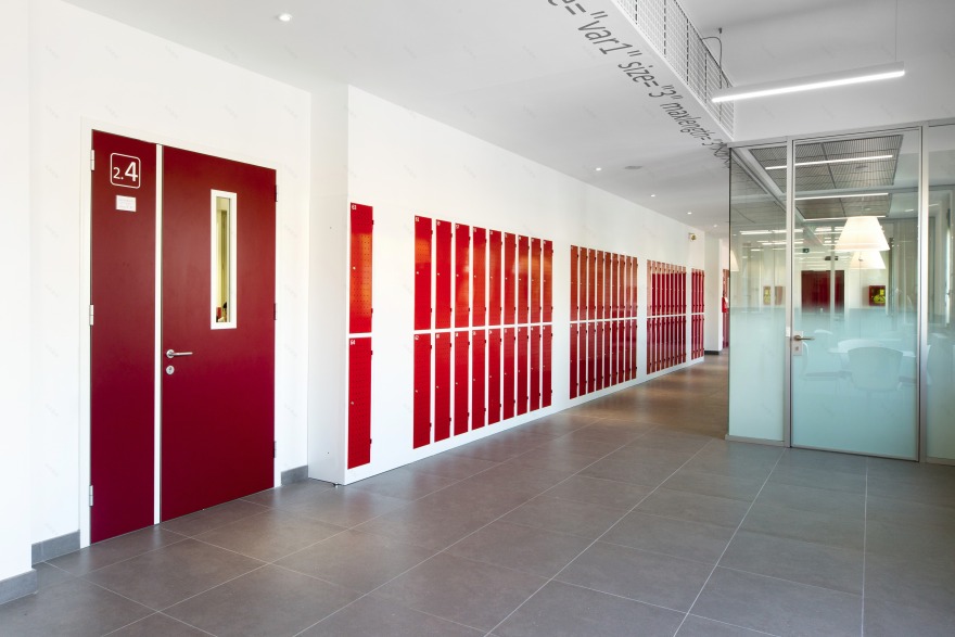 米兰 Faes Ponzio 学校翻新-9