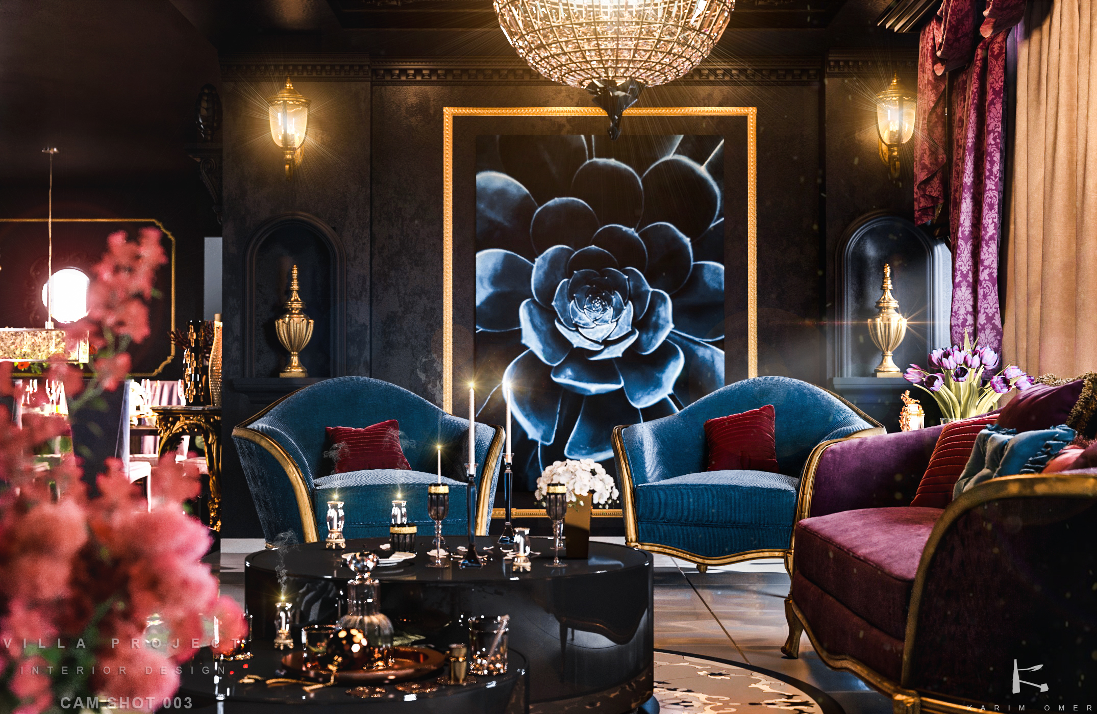 简约别墅接待室设计-3