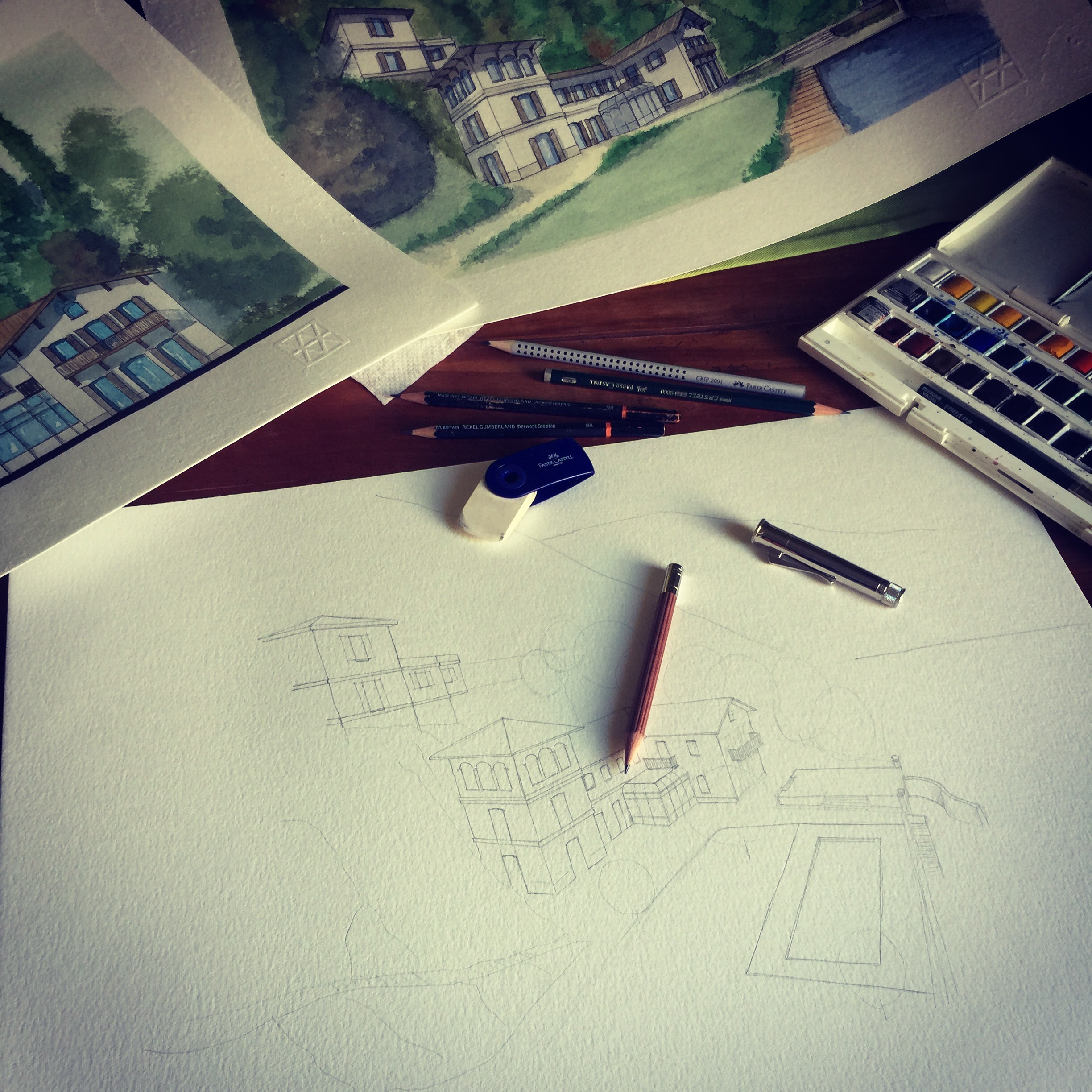 意大利科莫湖畔豪华私人别墅-0