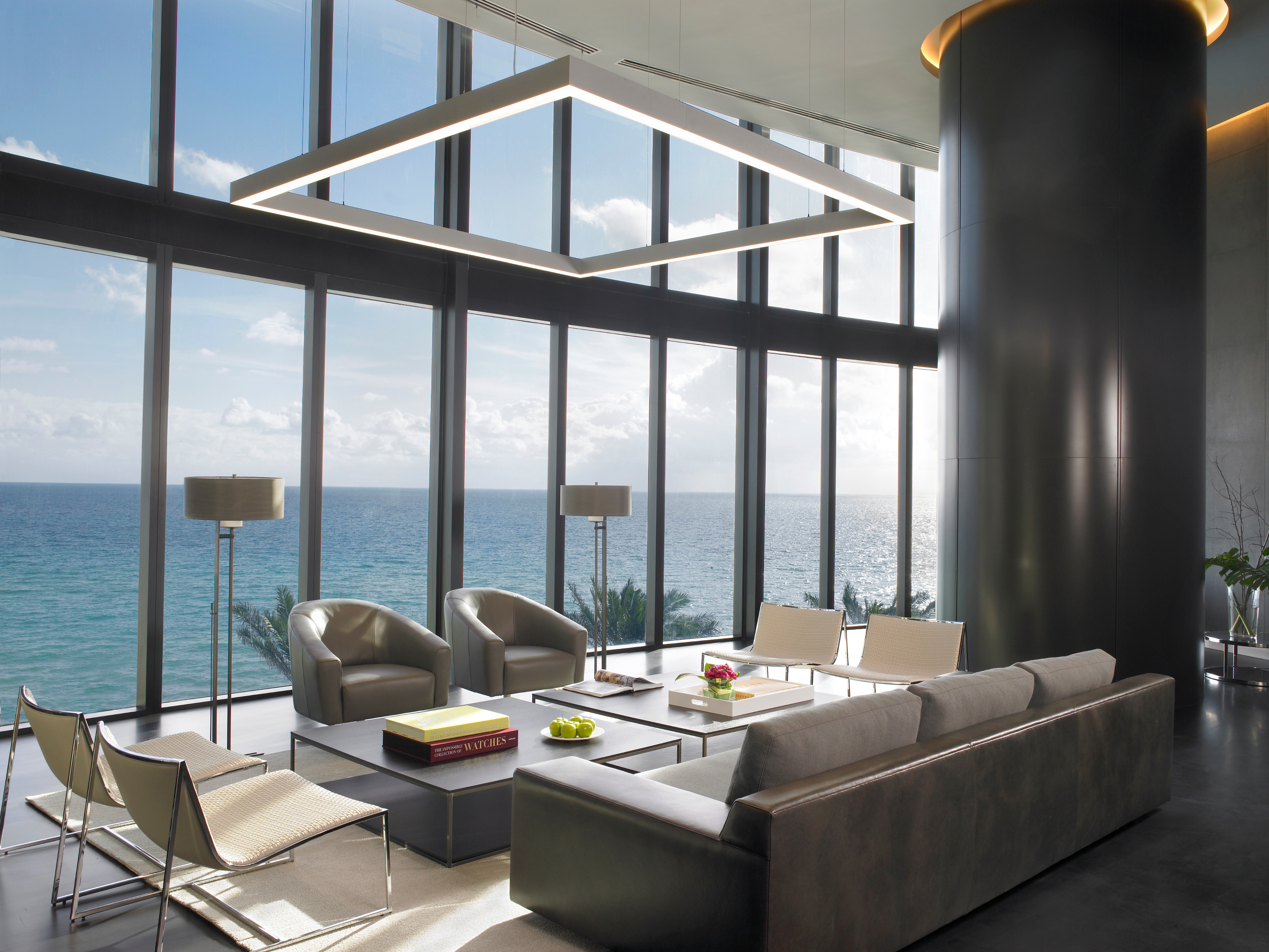 佛罗里达 Porsche Design Tower——汽车电梯引领的奢华生活-20