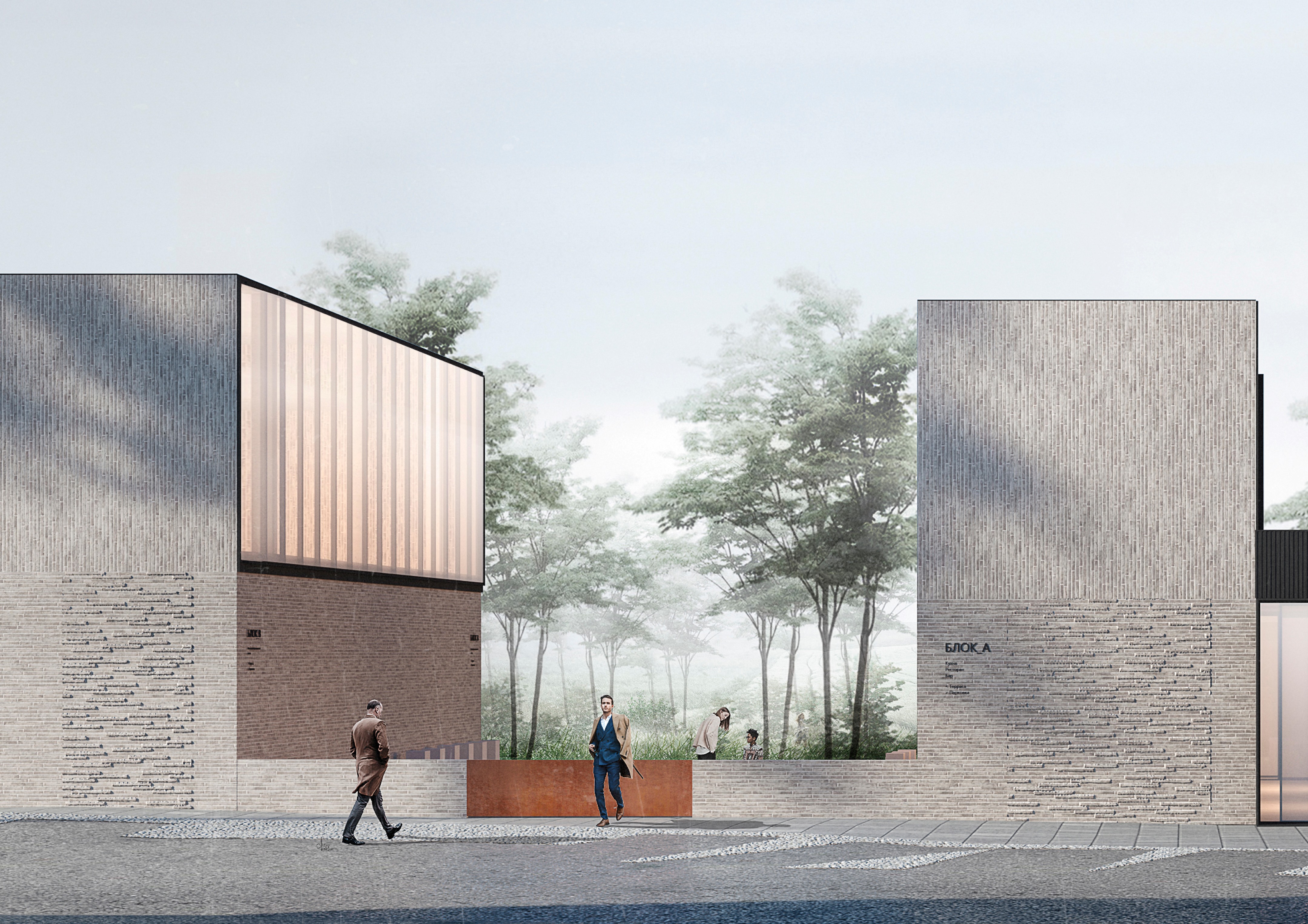 融合自然的现代村庄 | 多功能综合社区-5