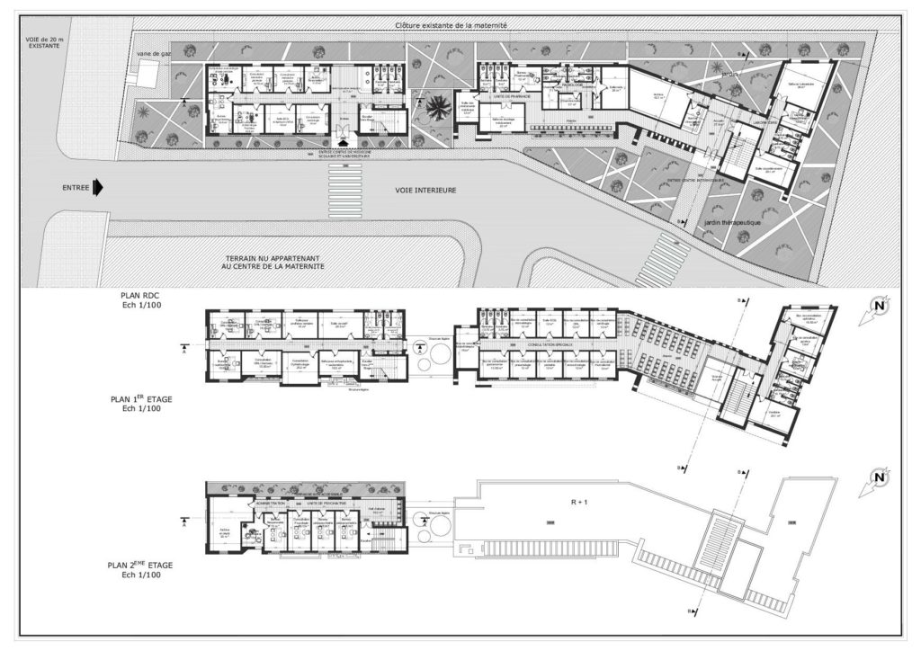 和谐共生的医疗教育中心设计-5