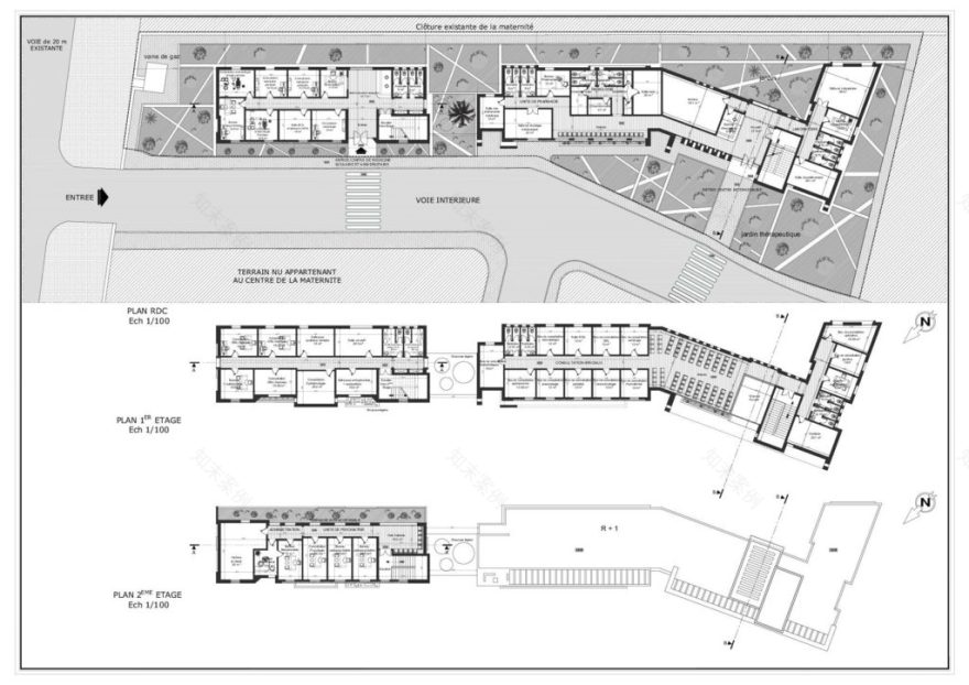 和谐共生的医疗教育中心设计-5