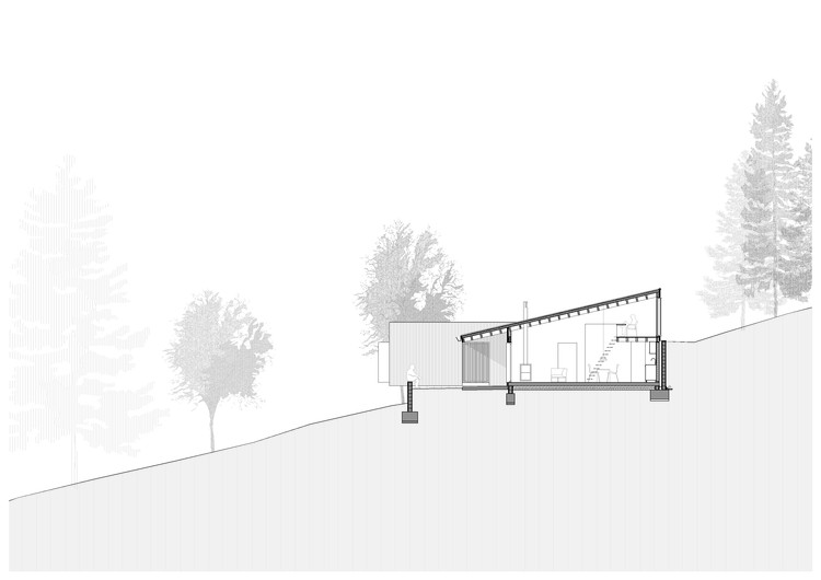 森林山间 | 木质通风的山居设计-35