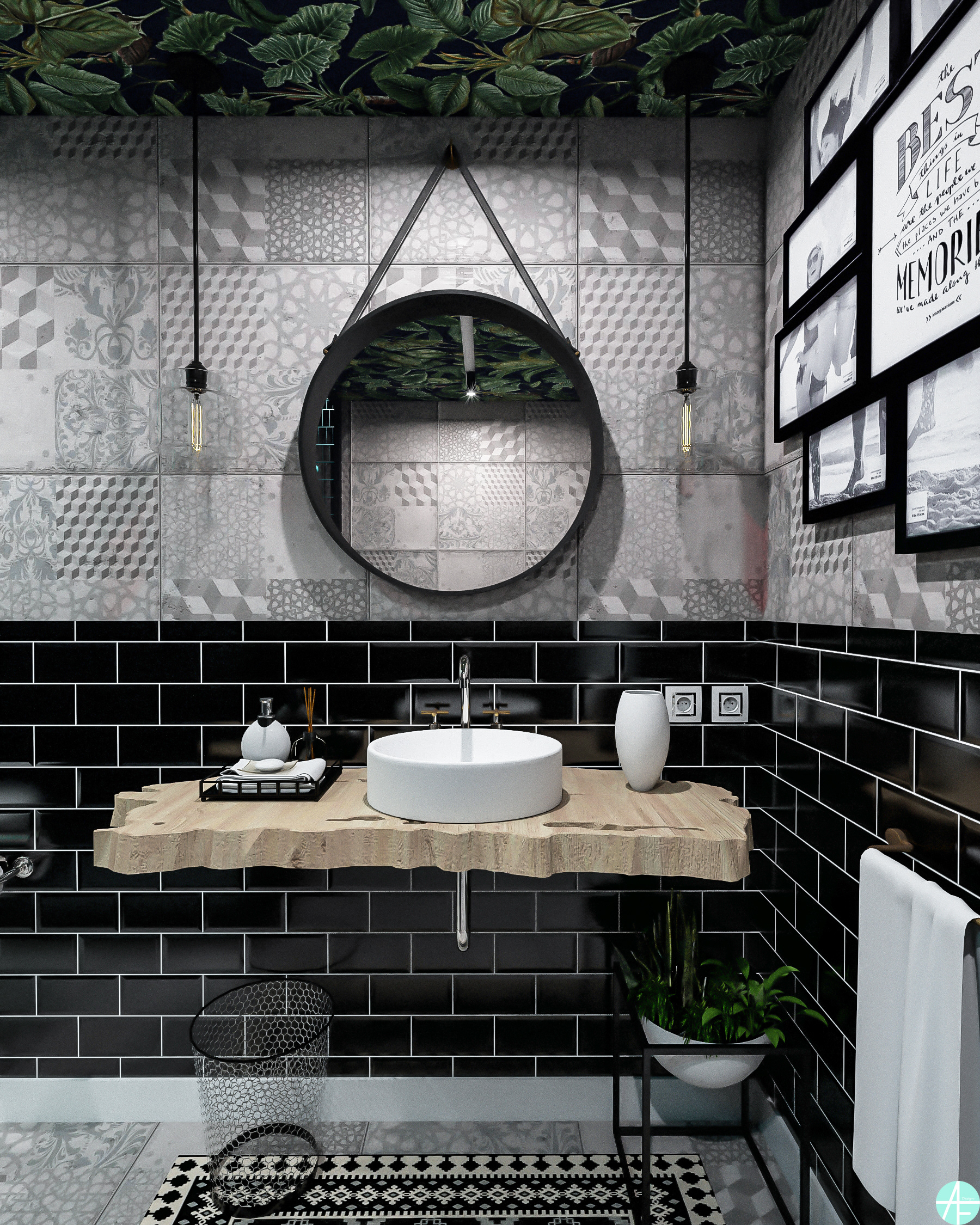 城市丛林浴室 | 打造自然与都市的和谐空间-2