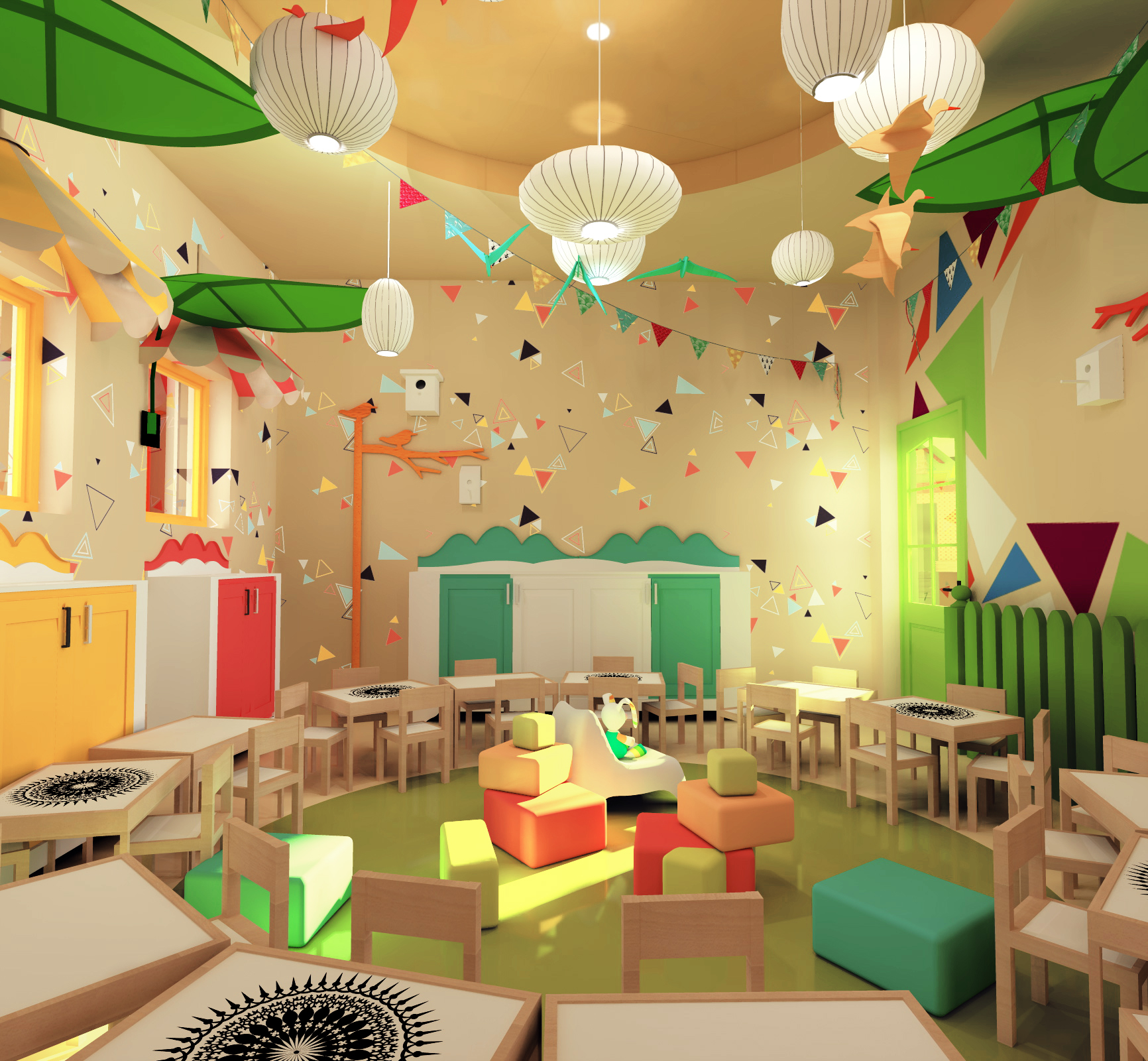 "魔法钥匙"幼儿园设计 | 希腊 Ioannina 的创意空间-47