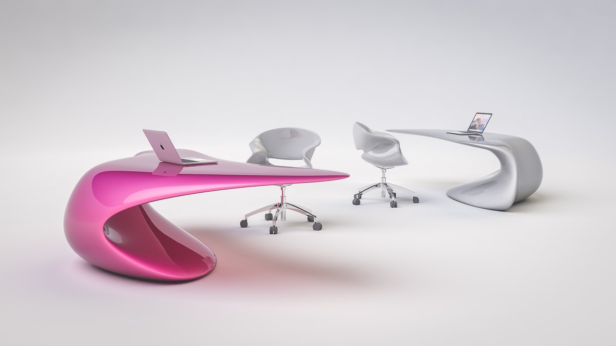 流动艺术 Volna Table 2·0-4