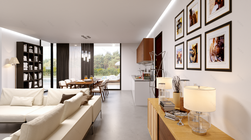 生态家园 | 现代环保别墅设计-4