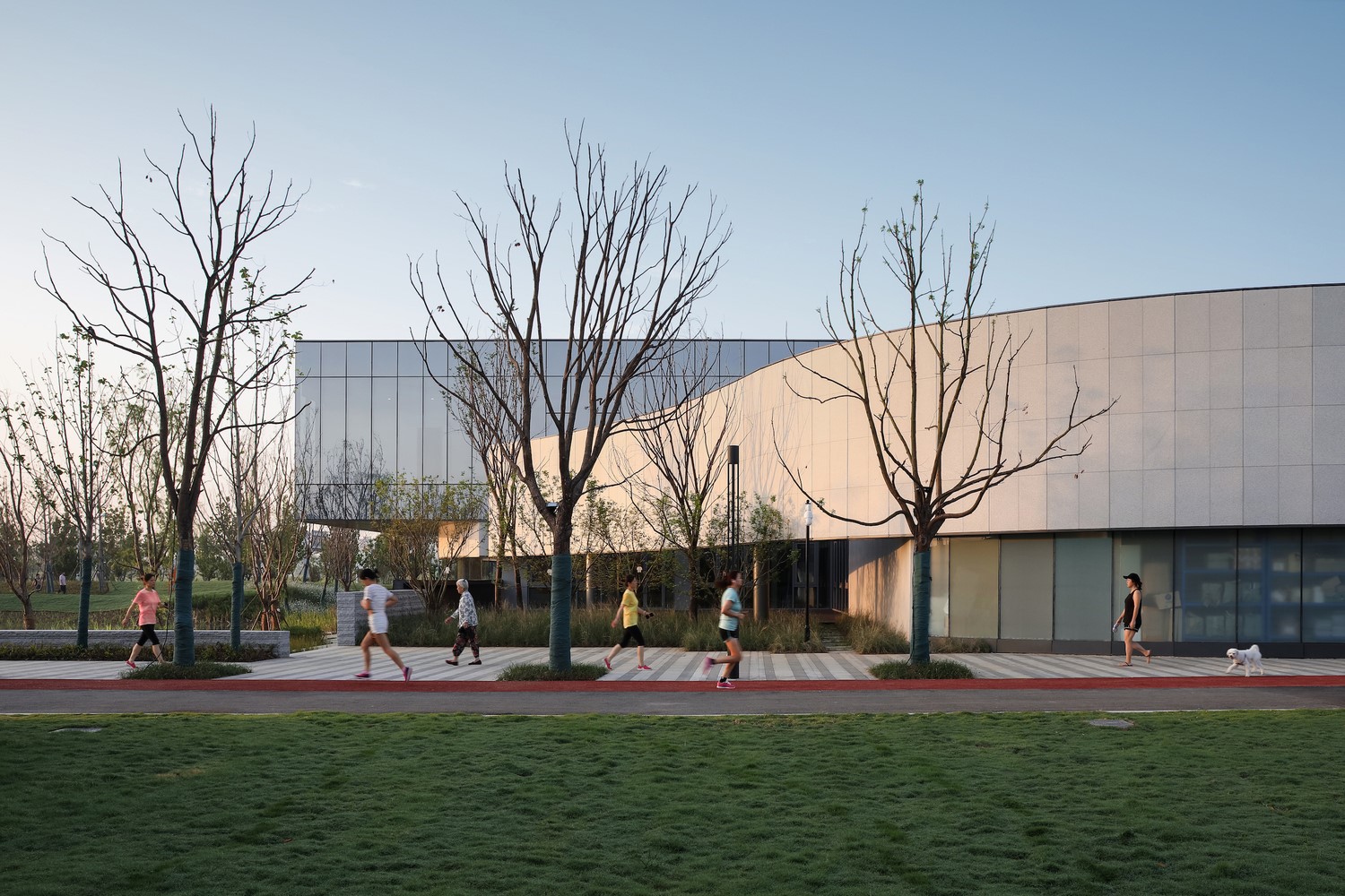 合肥淝河中央智慧公园图书馆-5