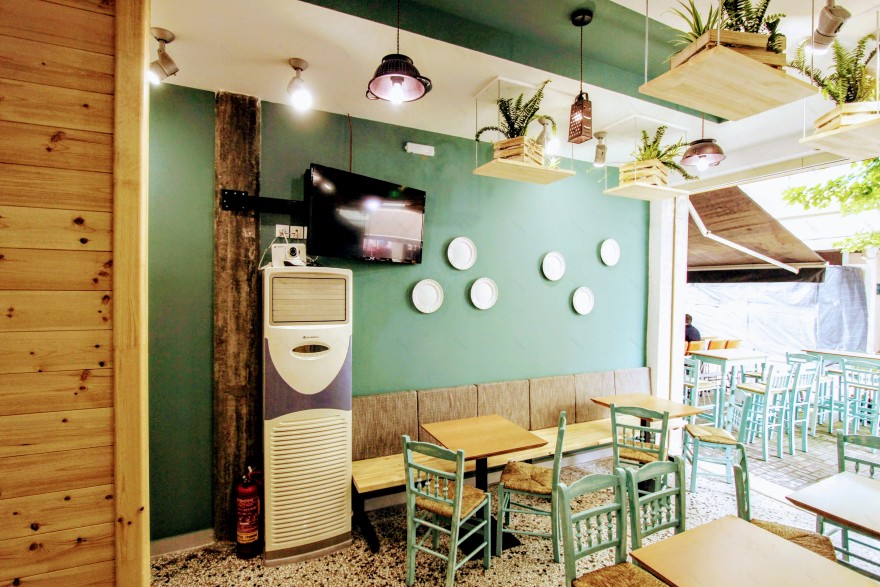 复古风快餐厅,呈现希腊风情-10