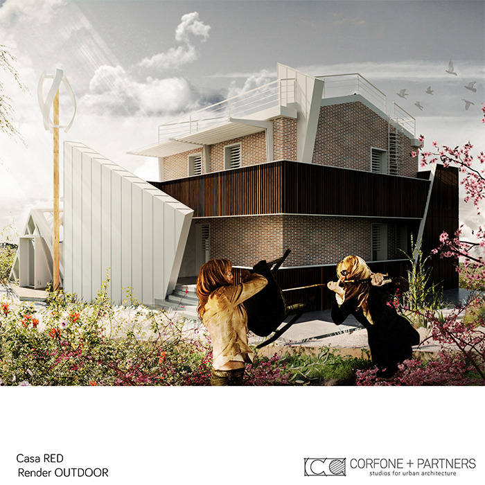 意大利乡村别墅“Casa RED”绿色环保设计-9