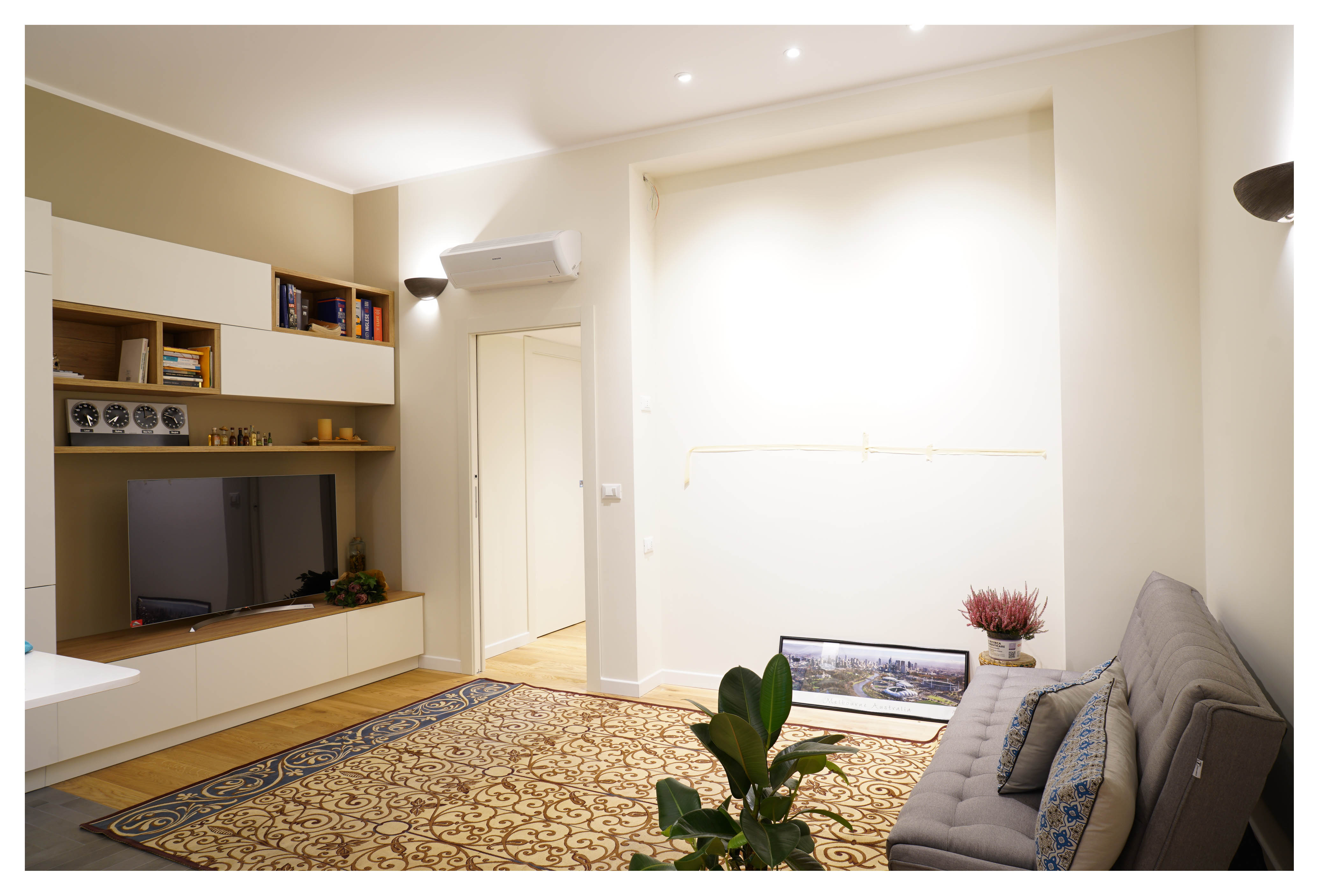 2018 年完成的温馨公寓设计-24