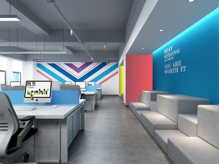 汽车超人网络科技公司办公室装修设计案例解析-3